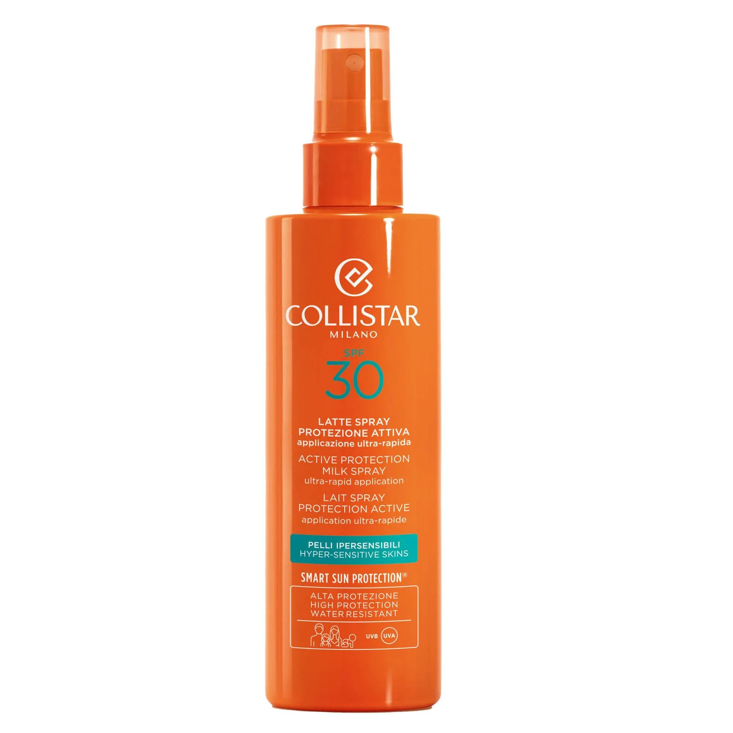 Collistar Active Protection Milk Spray Hyper-Sensitive Skins SPF30 200ml