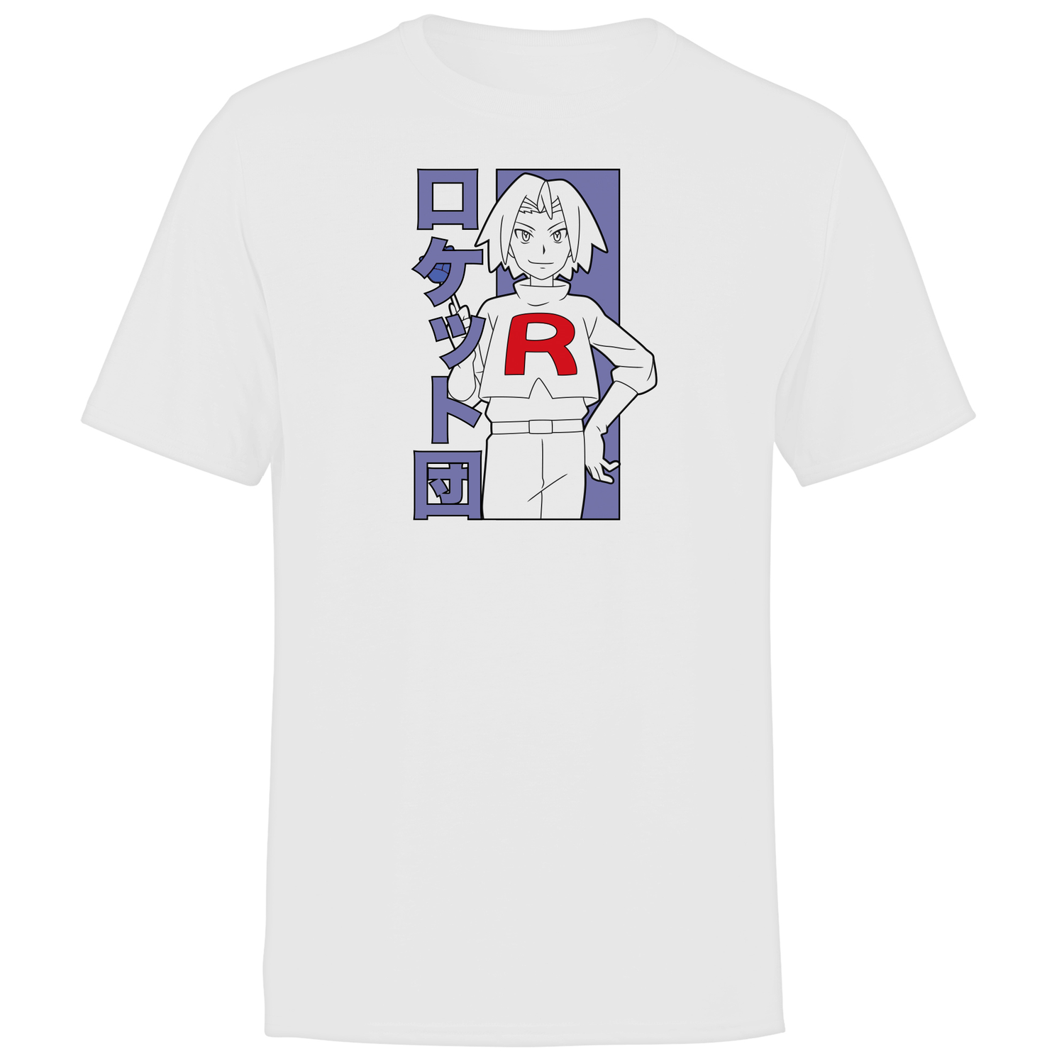Pokémon Squares Team – T-Shirt Uomo A Maniche Corte – 100% Cotone – Lavabile