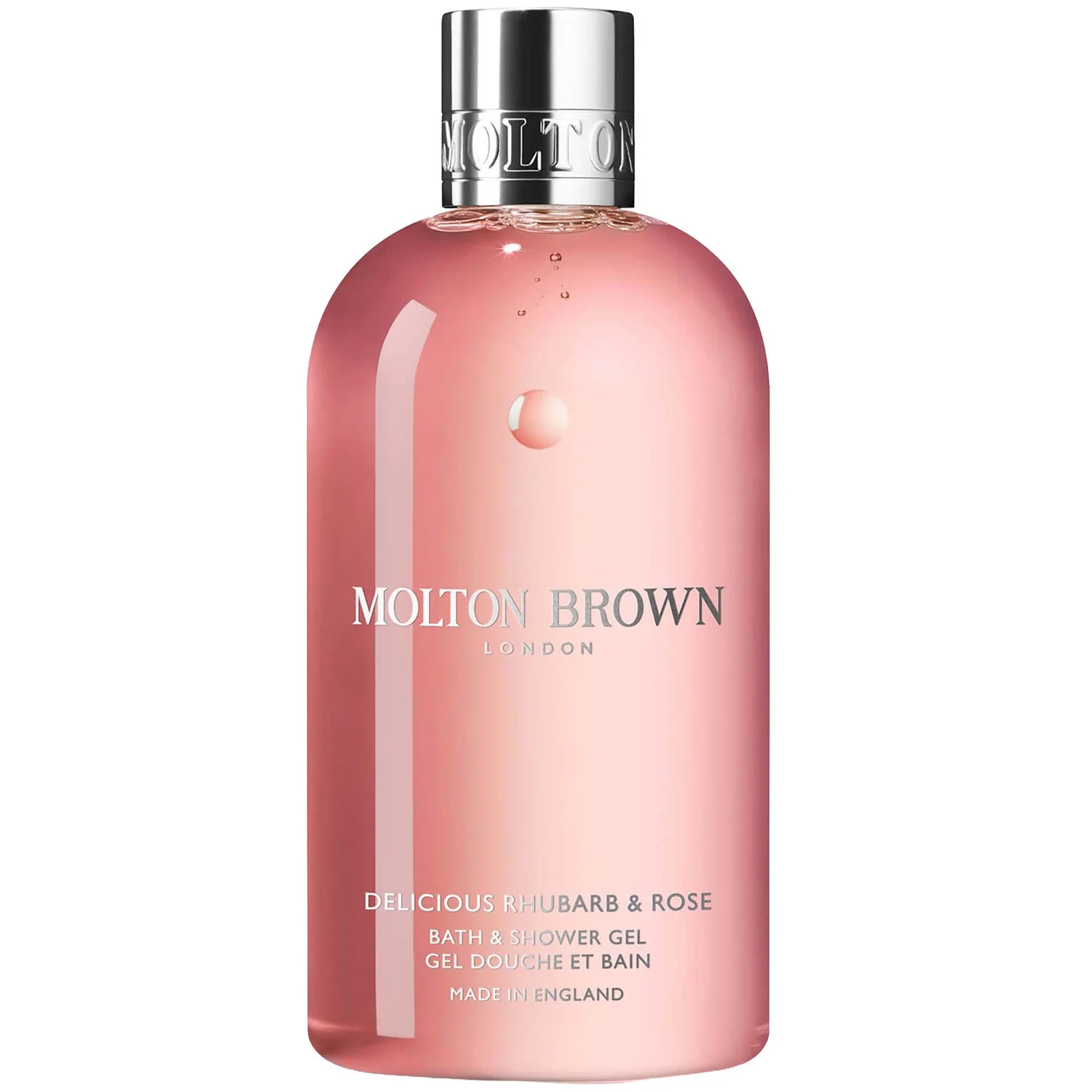 Delicious Rhubarb & Rose Bath & Shower Gel 300ml product image