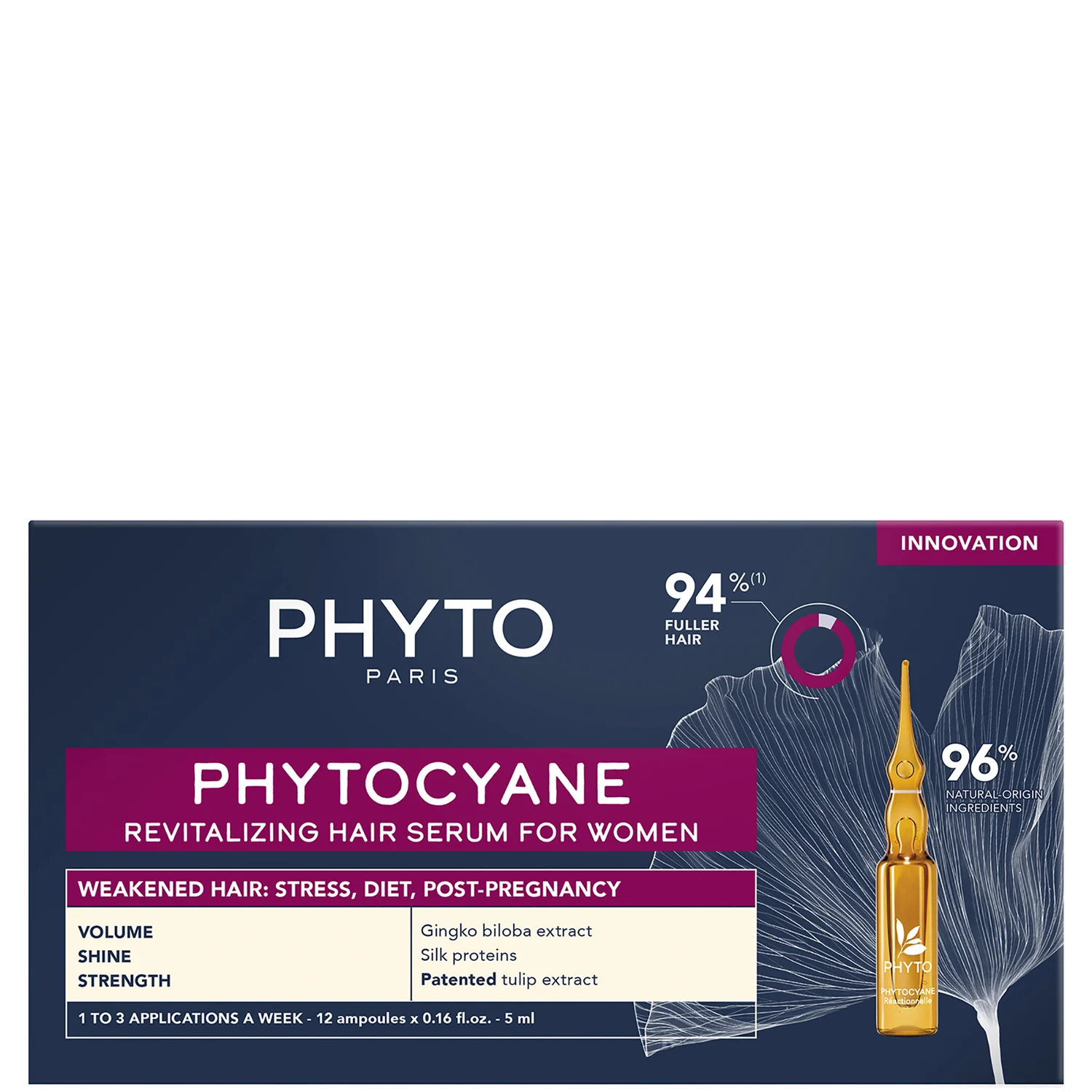 PHYTOCYANE For Women With Thinning Hair 12 Applications product image