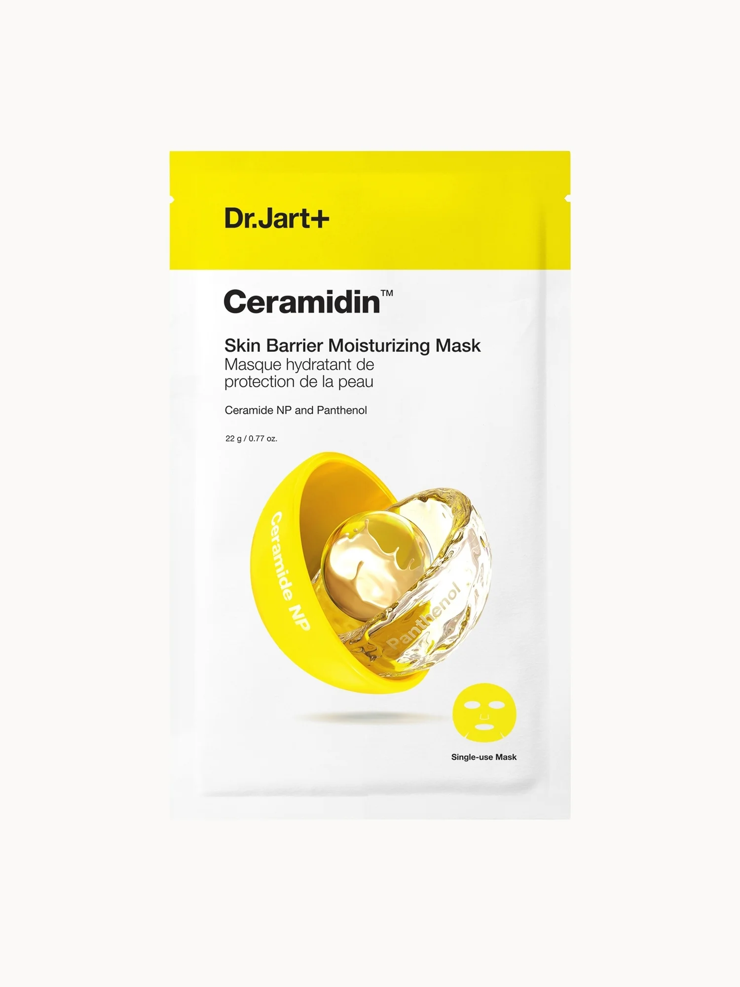 Dr.Jart+ Ceramidin Skin Barrier Moisturising Mask 22ml