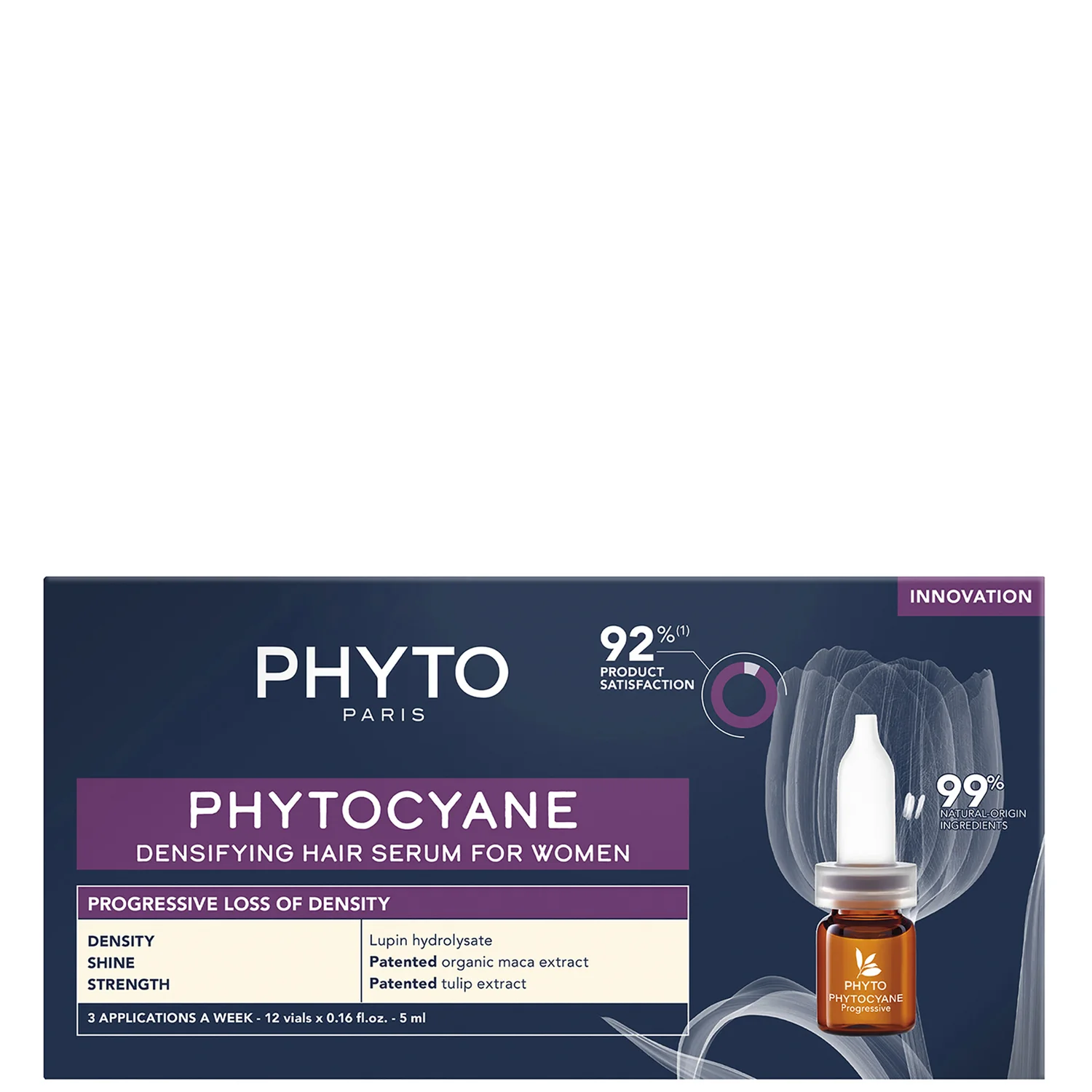 PHYTOCYANE Treatment for Women with Progressive Hair Loss 12x5ml product image