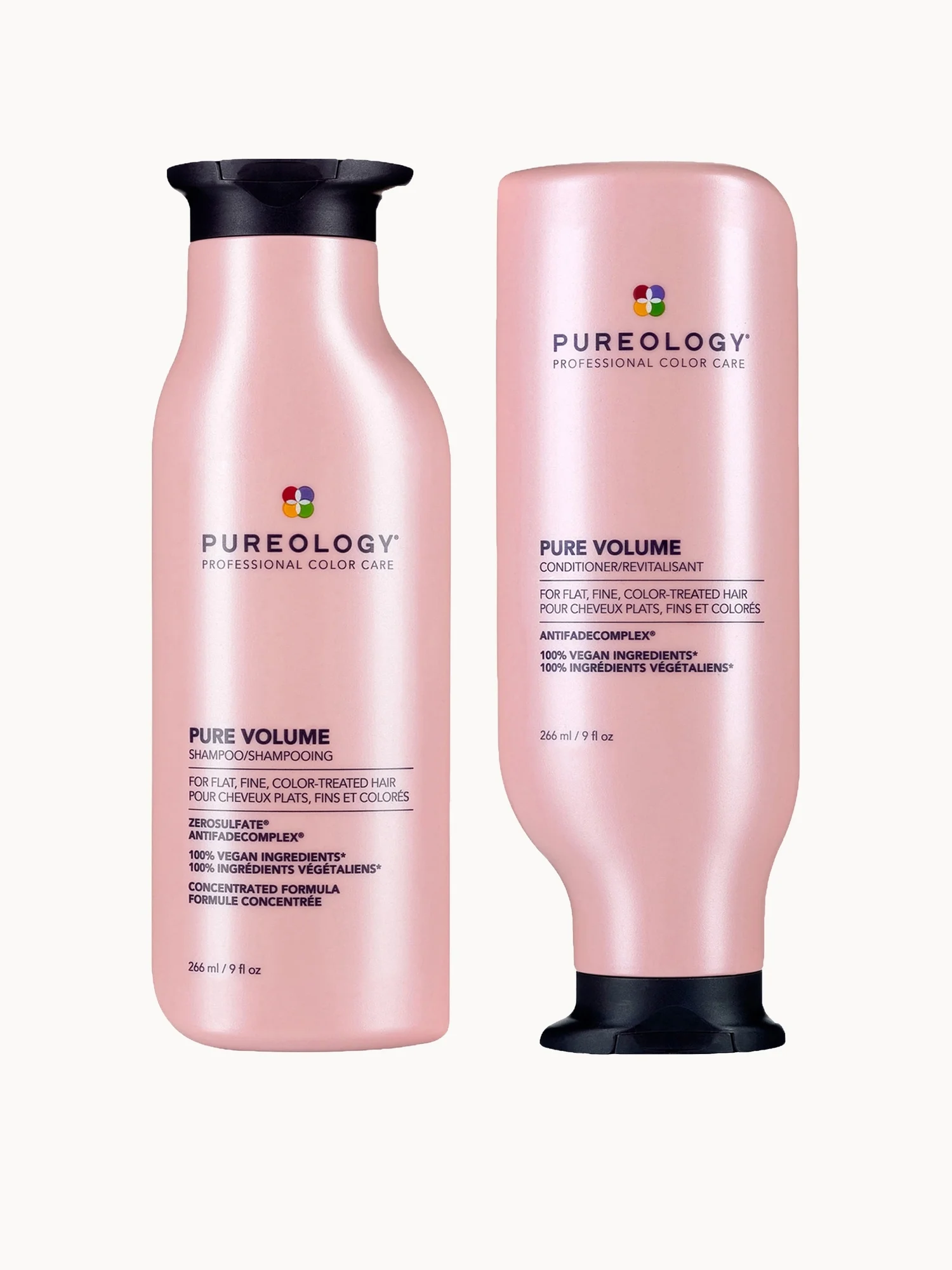Pureology Pure Volume Shampoo and Conditioner Routine For Flat