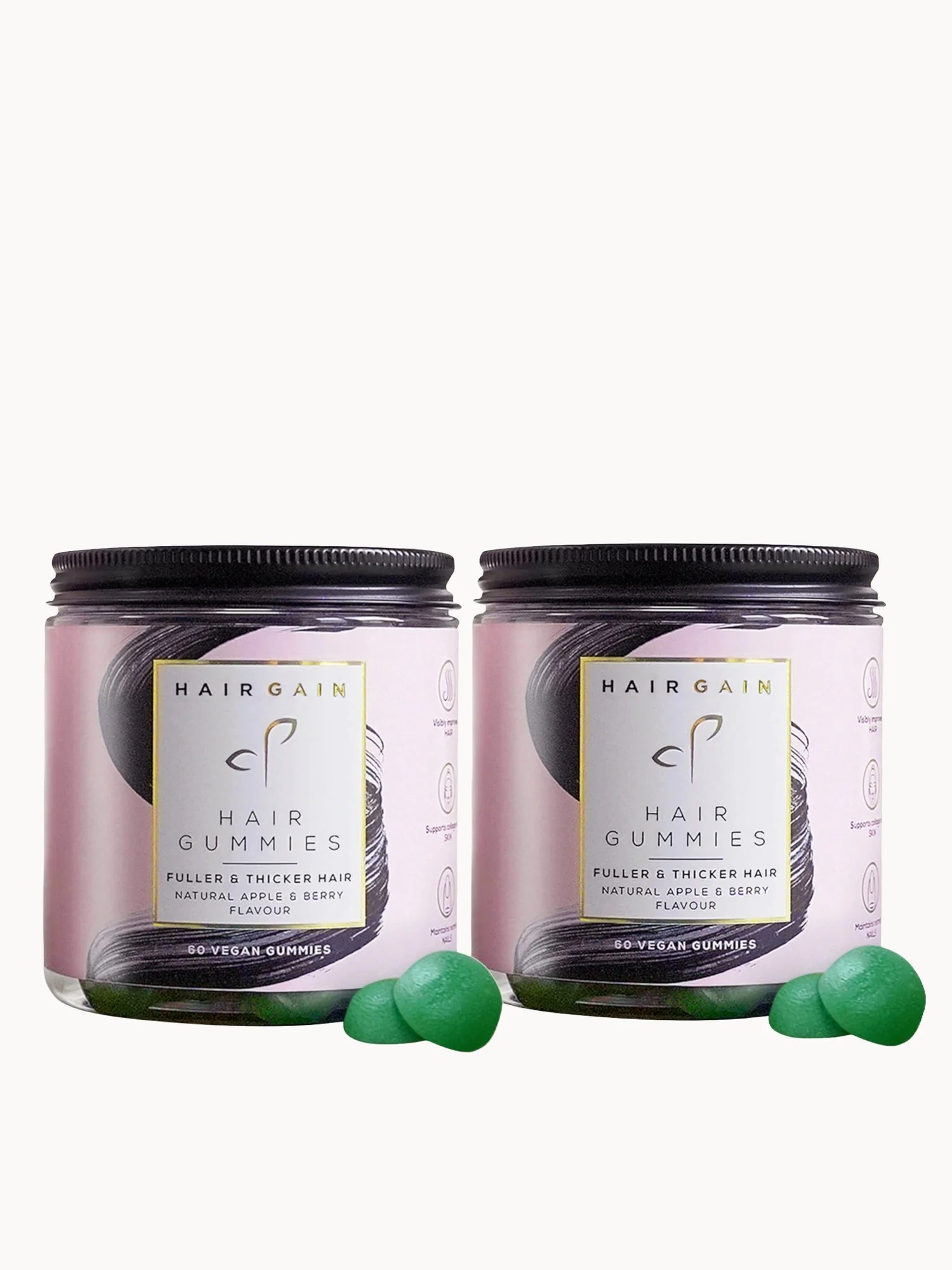 Hair Gain Gummies Duo