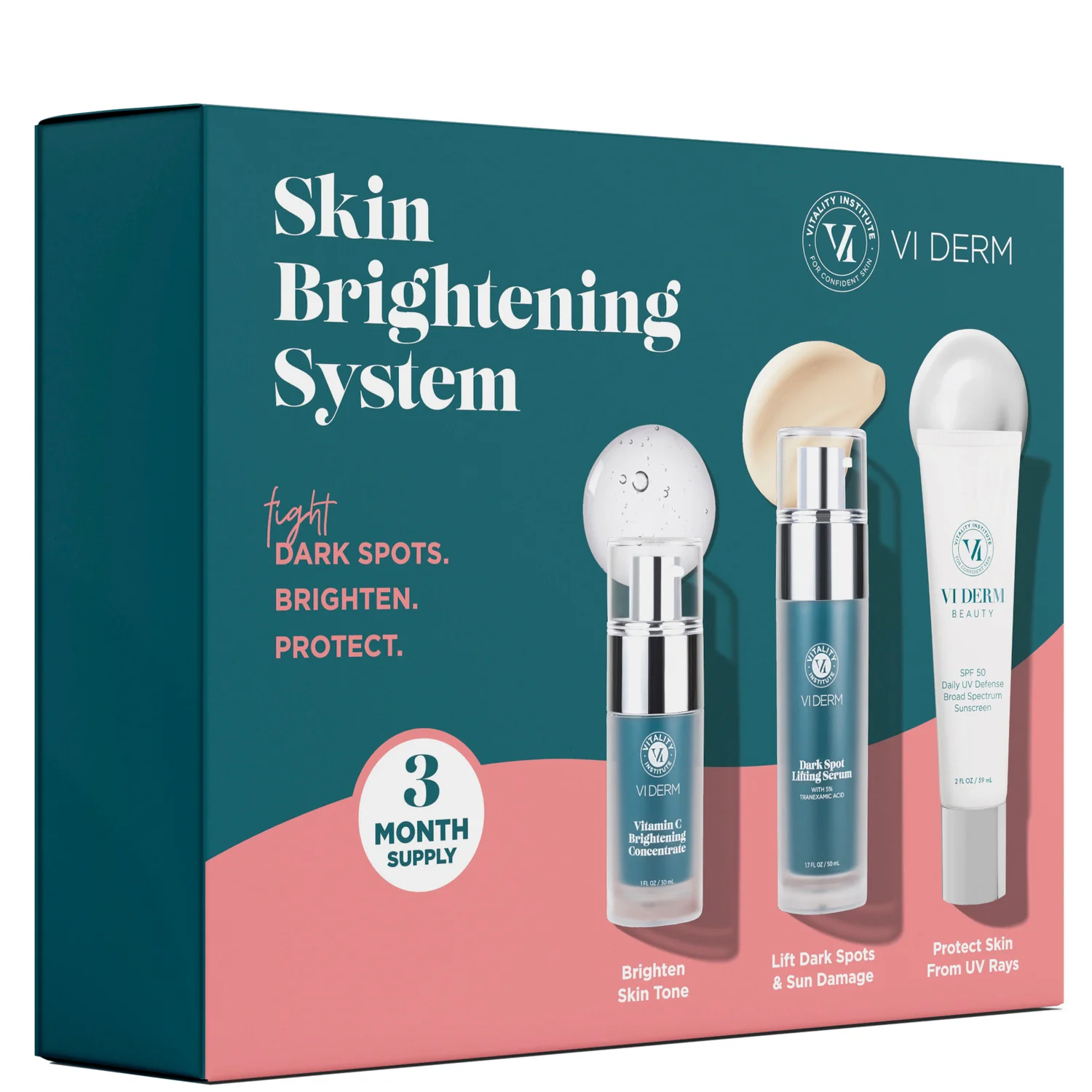 VI Derm Skin Brightening 3-Piece System