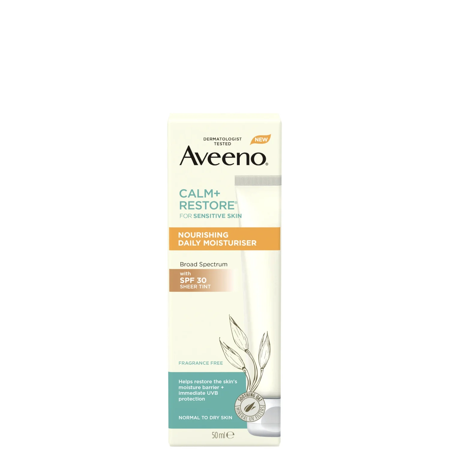 Aveeno Calm + Restore Nourishing Daily Moisturiser SPF 30
