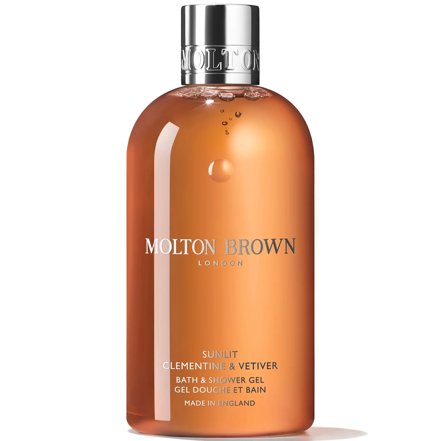 Molton Brown Sunlit Clementine and Vetiver Bath and Shower Gel 300ml