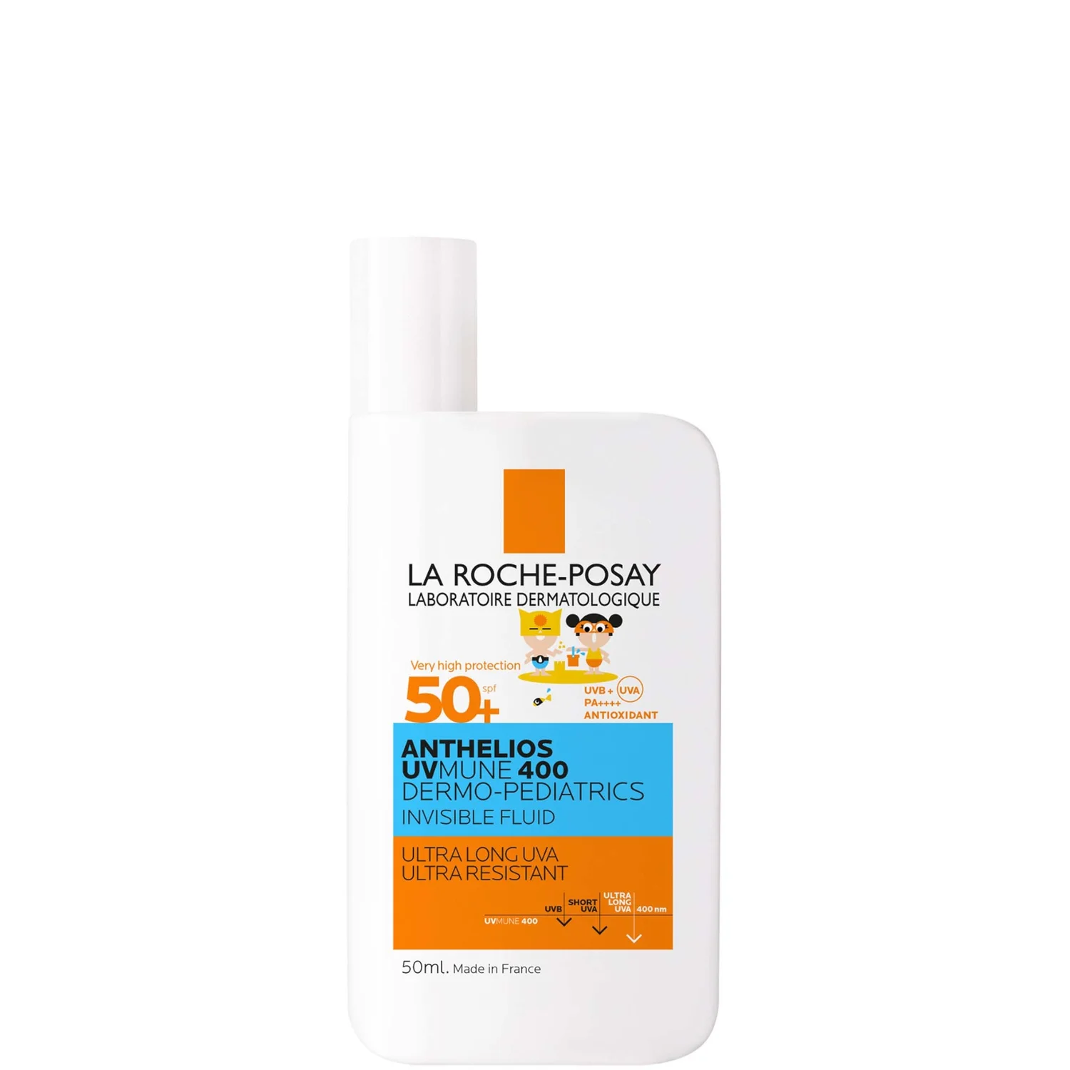 La Roche-Posay Anthelios UVMune 400 Dermo-Pediatrics Kids Ultra Light Invinsible Fluid