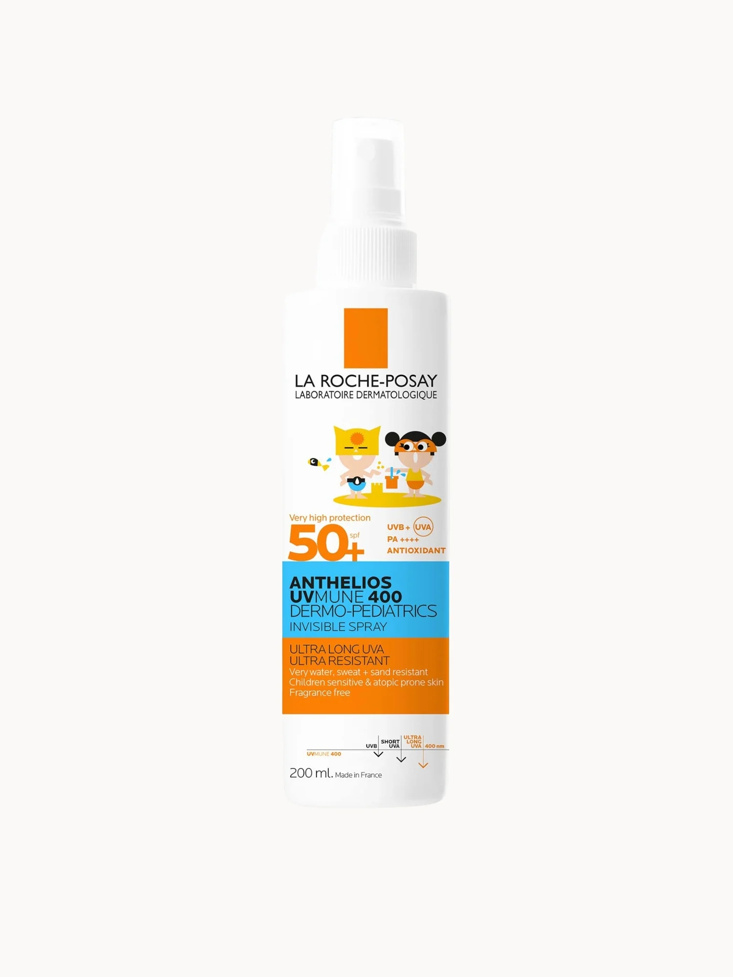 La Roche-Posay Anthelios UVMune 400 Dermo-Pediatrics Invinsible Spray Kids SPF 50+ 200ml