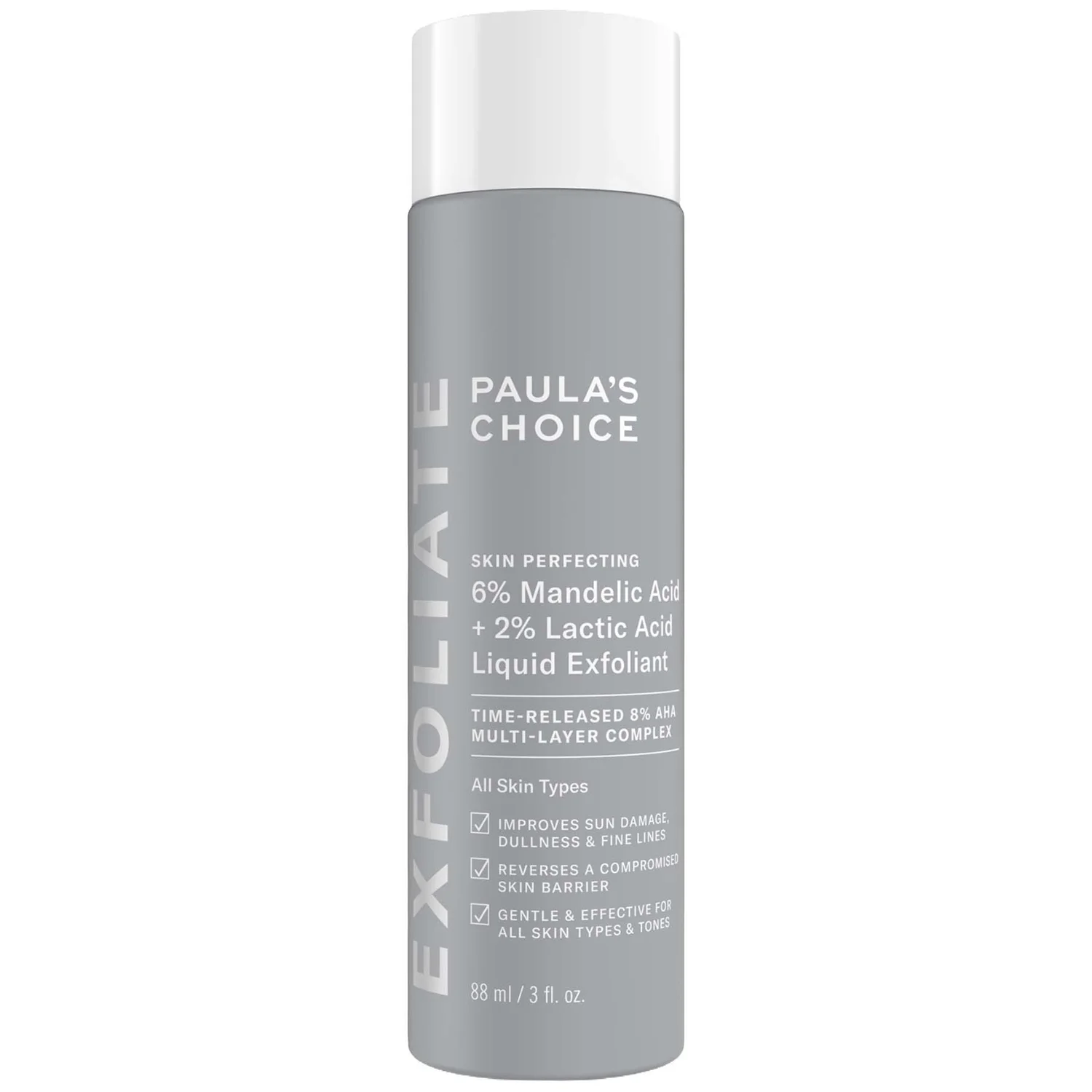 Skin Perfecting 6% Mandelic Acid and 2% Lactic Acid Liquid Exfoliant 88ml product image