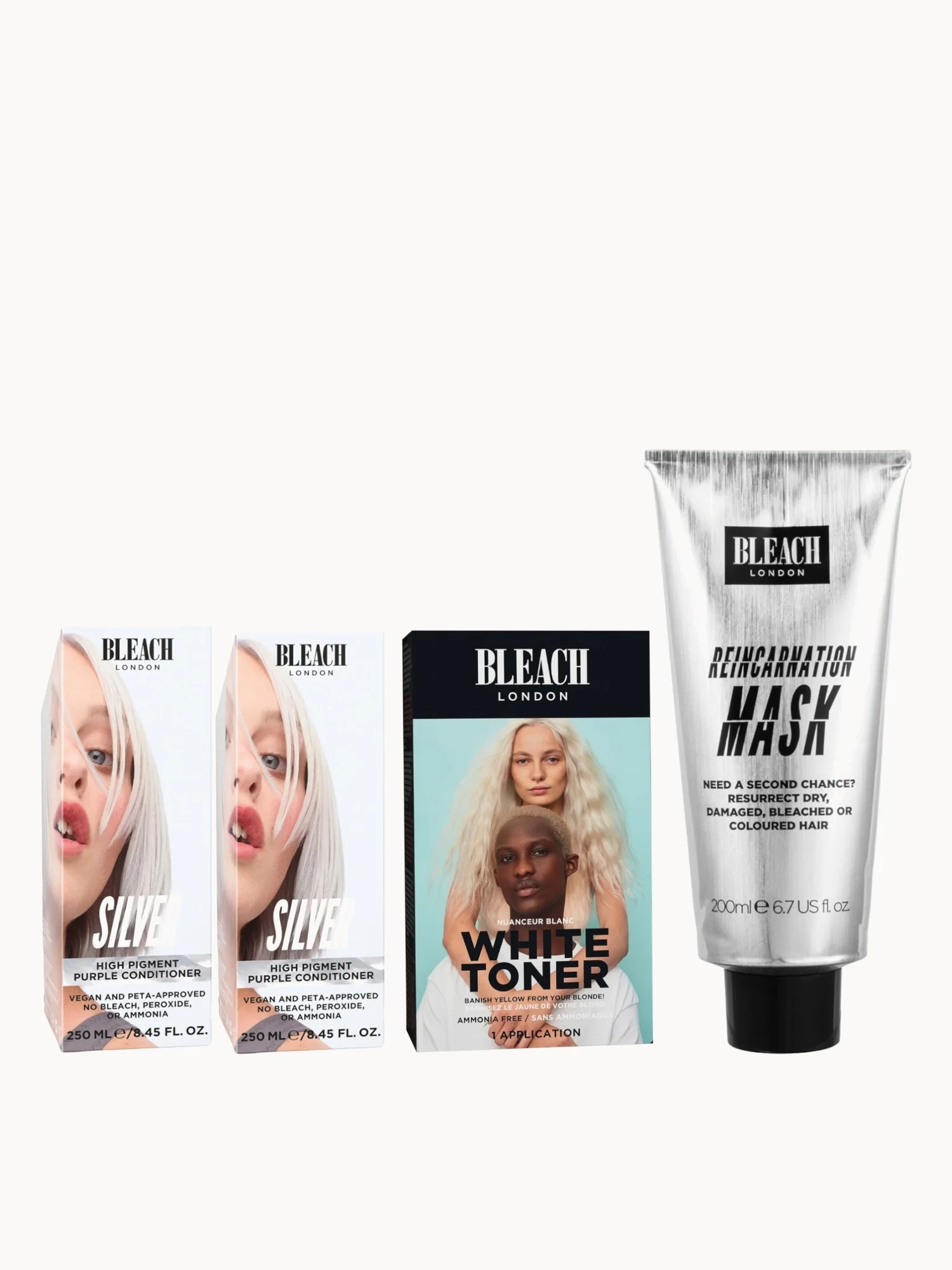 BLEACH LONDON Platinum Blonde Maintenance Routine