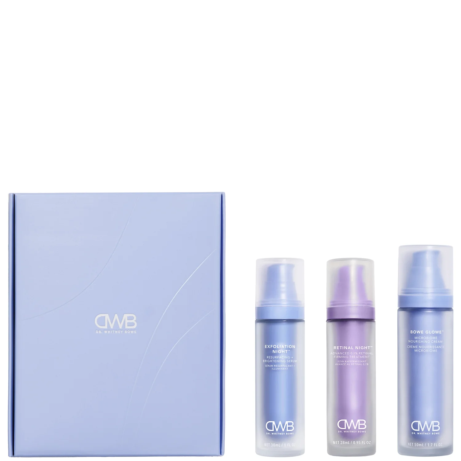 Dr. Whitney Bowe Beauty Skin Cycling Program - Exfoliate + Firm + Hydrate + Barrier Recovery