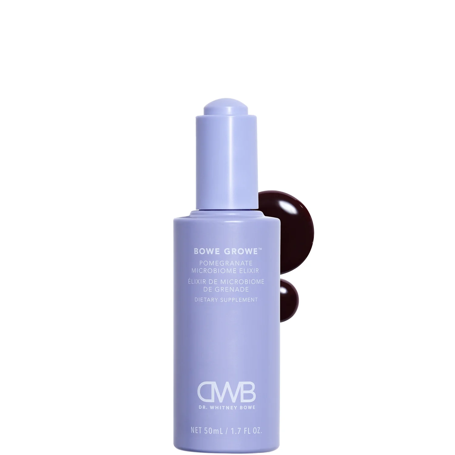 Dr. Whitney Bowe Beauty Bowe Growe Pomegranate Microbiome Water-Enhancing Elixir (1.7 fl oz)