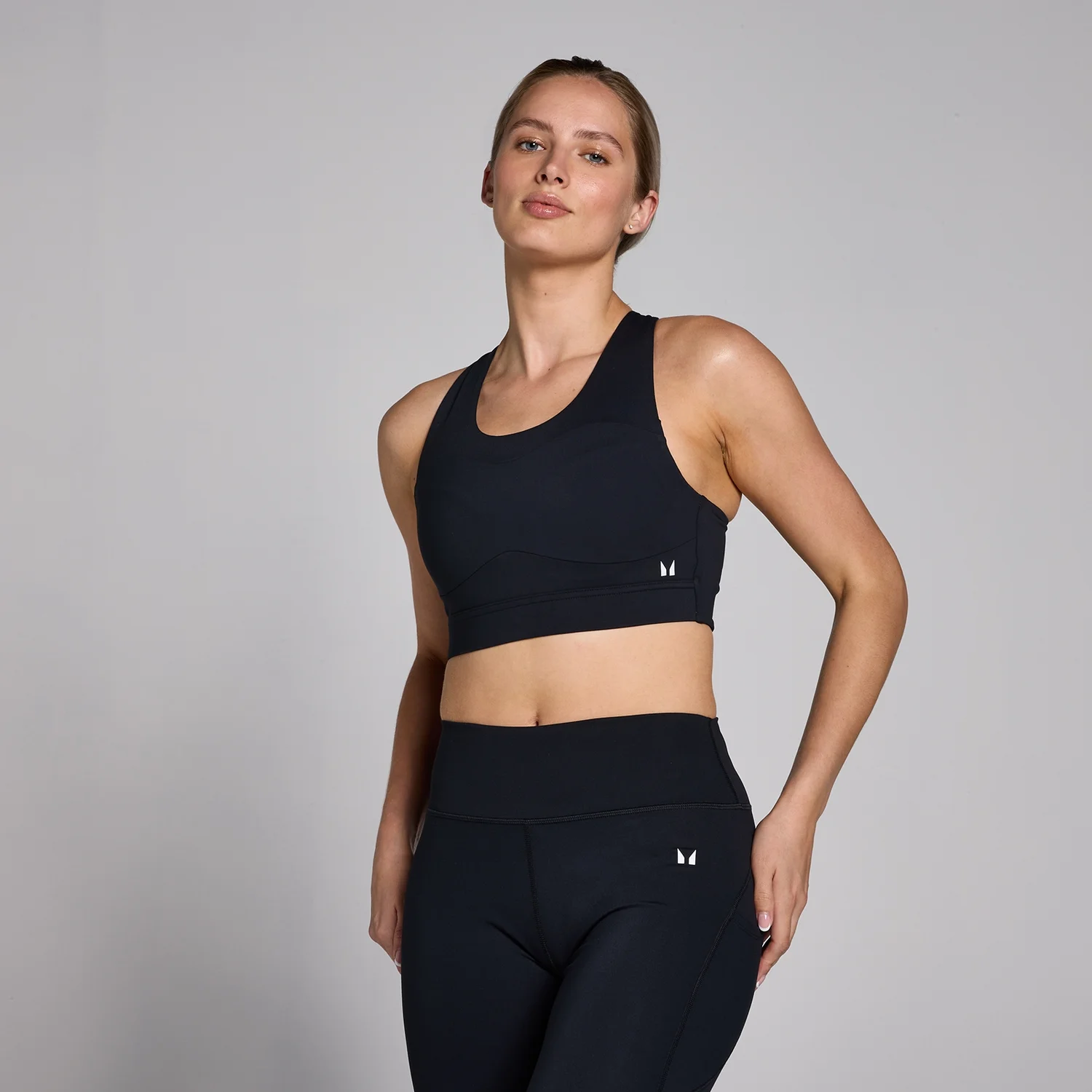 MP Women's Power High Support Bra - Black