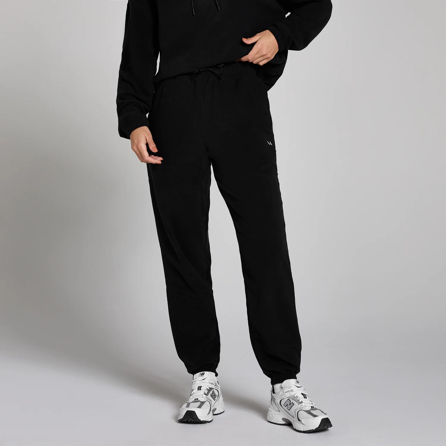 MP Women's Fleece Jogger Black Myprotein UK - Main Image