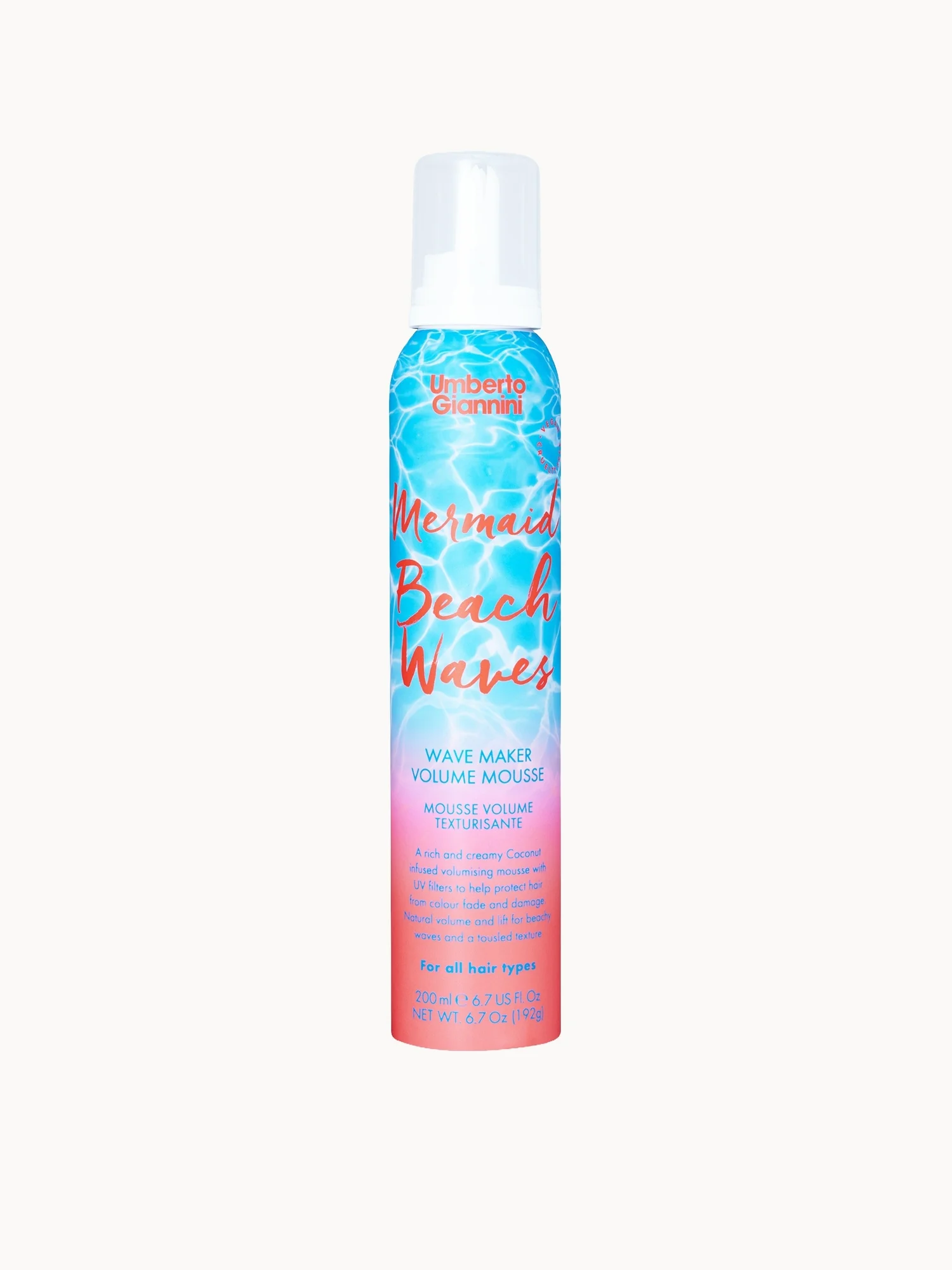 Umberto Giannini Mermaid Beach Waves Mousse 200ml