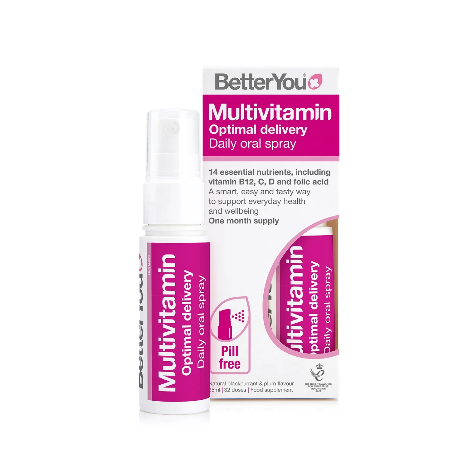 BetterYou Multivitamin Oral Spray 25ml