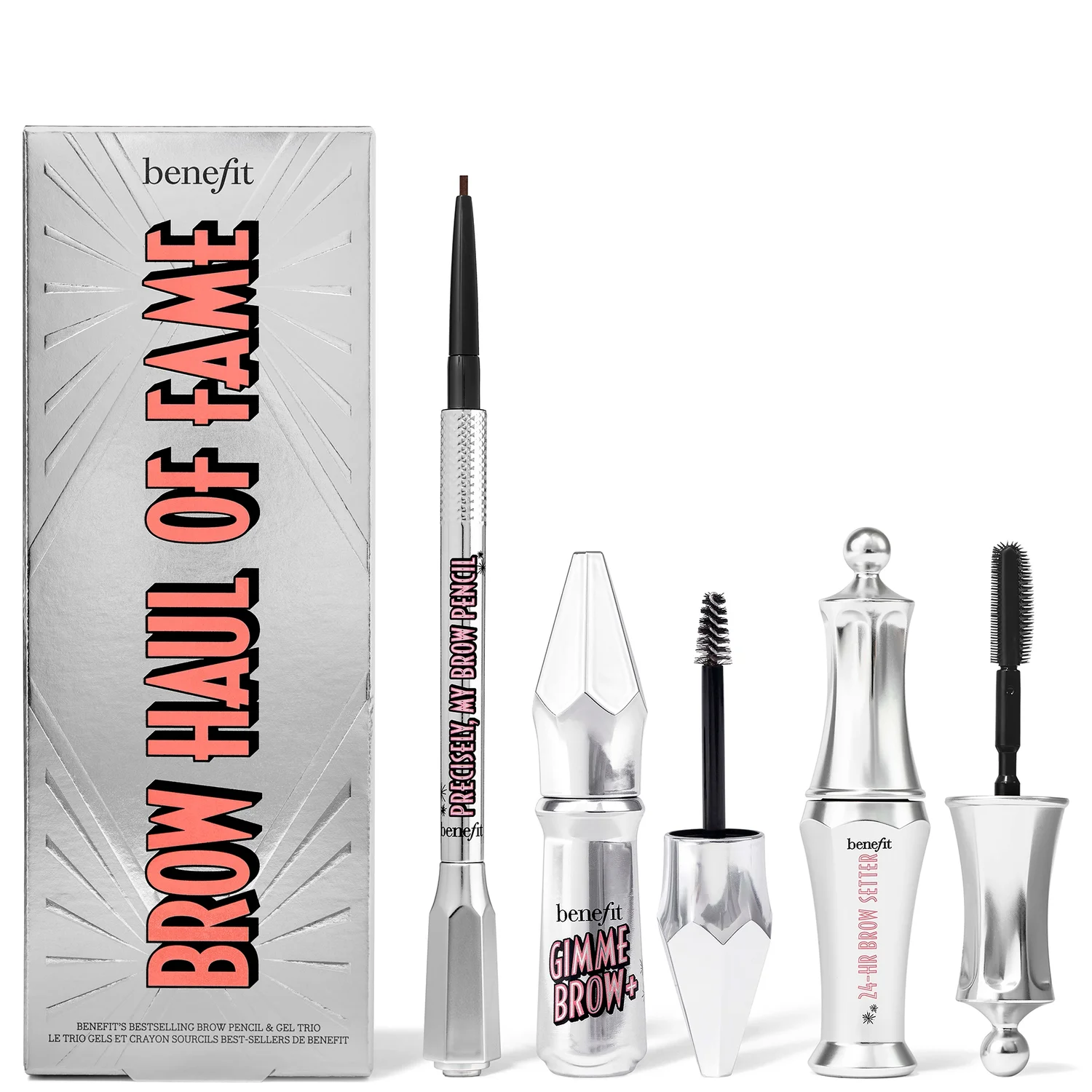 benefit Brow Haul of Fame Brow Basics Kit (Various Shades) (Worth £55)