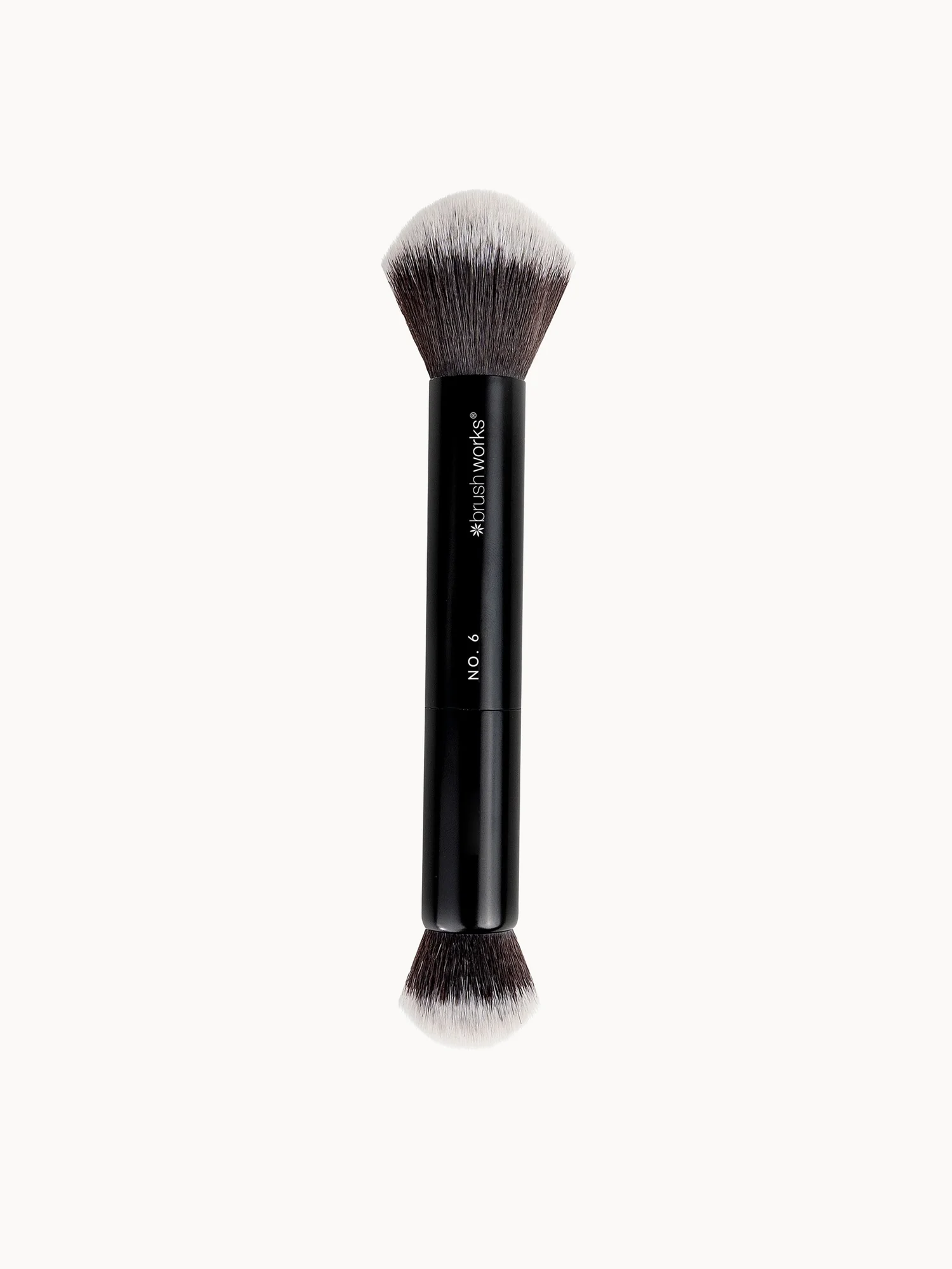 brushworks No. 6 Double Ended Powder and Buff Brush