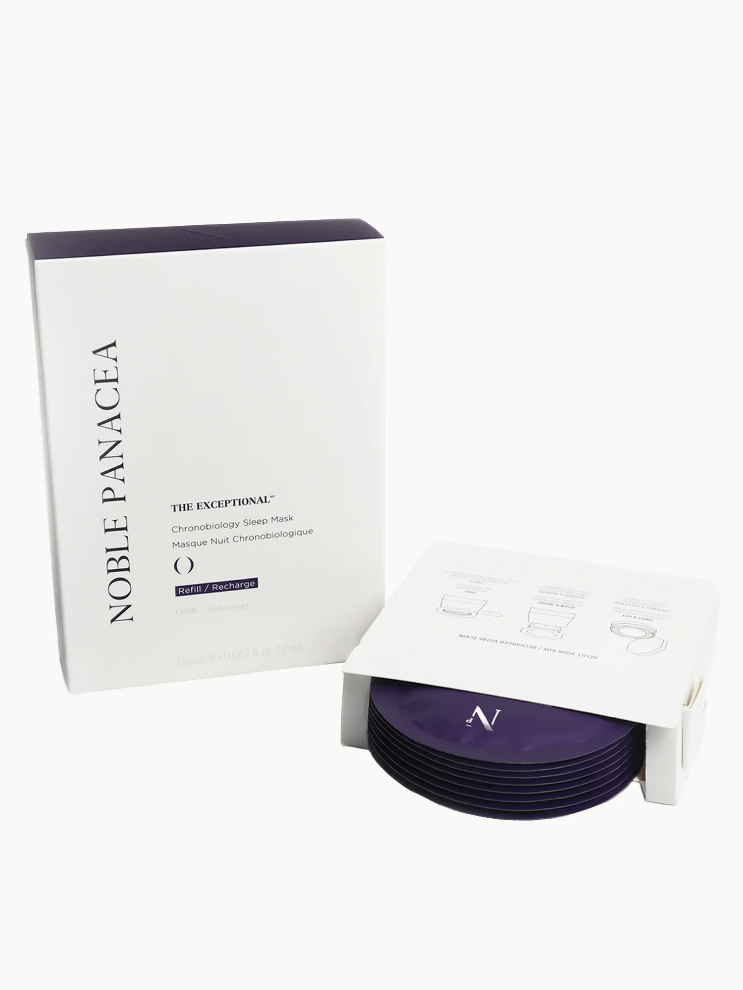 Noble Panacea The Exceptional Chronobiology Sleep Mask 8 Dose Refill 16ml