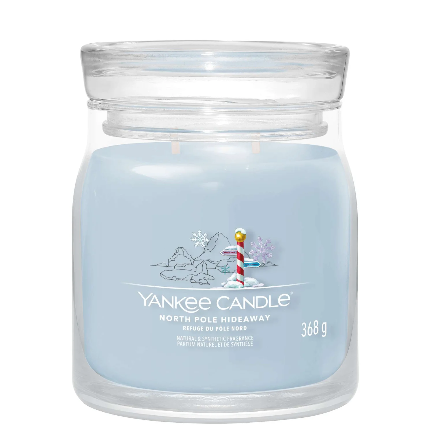 Yankee Candle Signature Jar Candle Medium North Pole Hideaway 368g