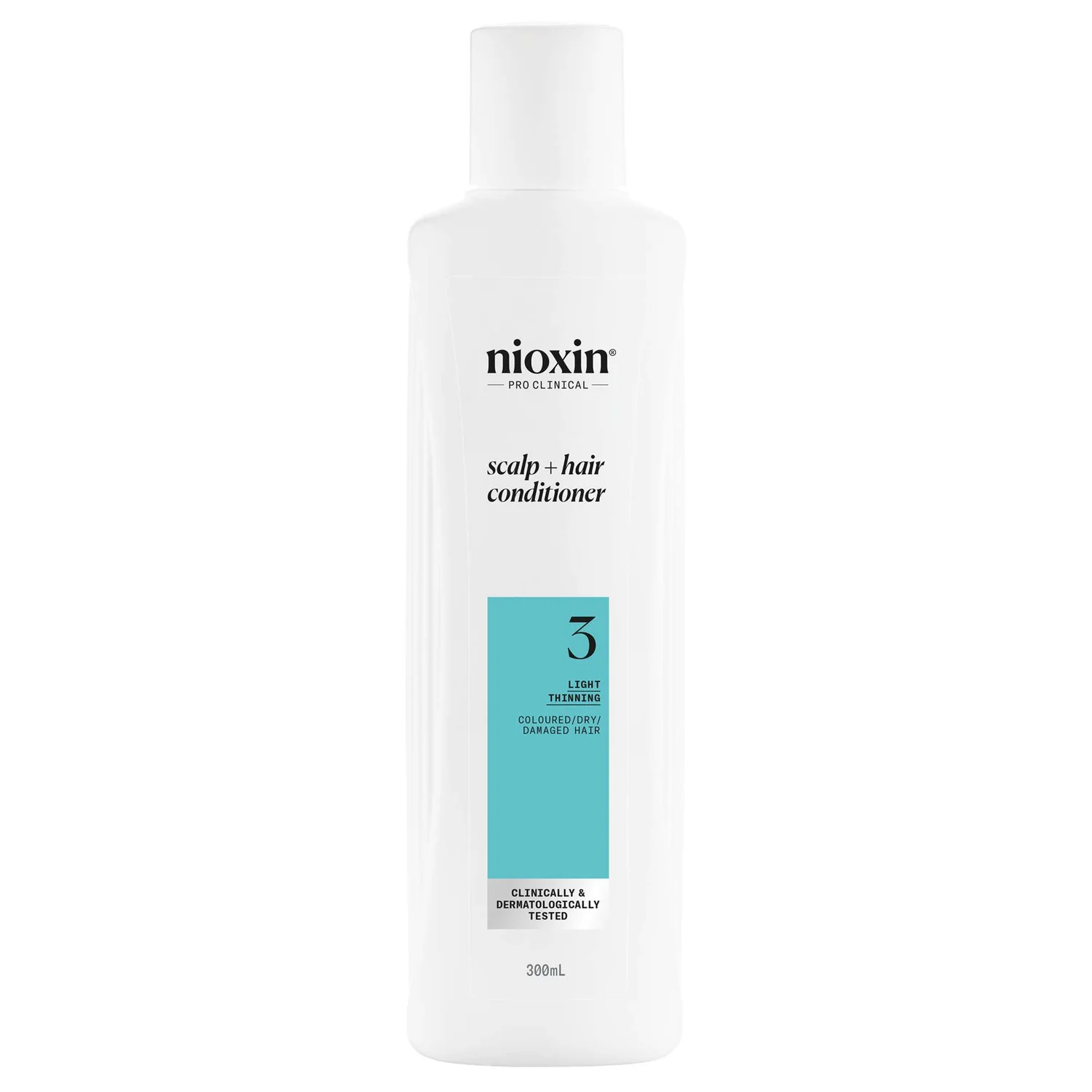 Nioxin Pro Clinical System 3 Conditioner for Coloured Hair with Light Thinning 300ml