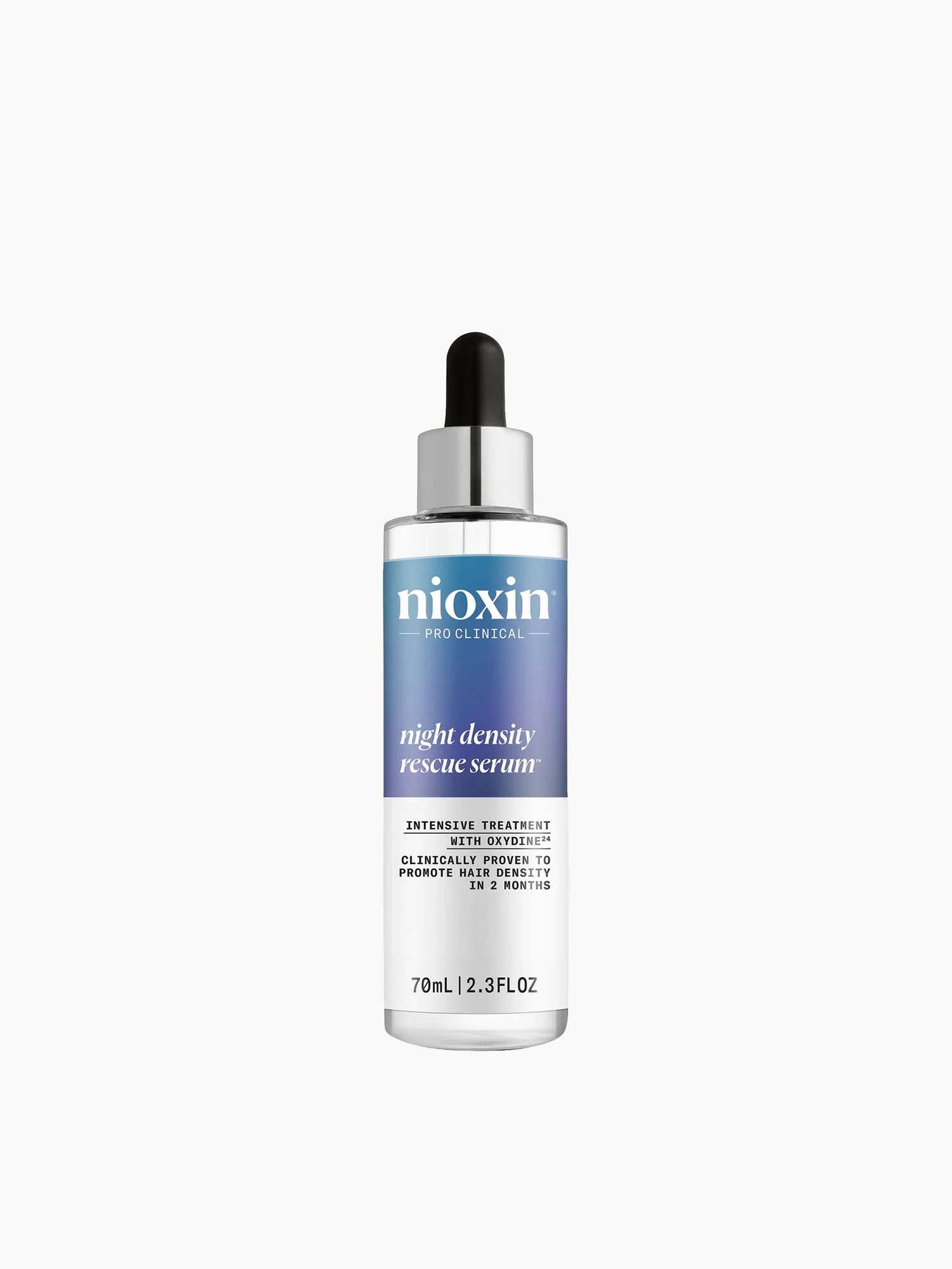 NIOXIN Night Density Rescue Serum Thickening Serum for Optimised Hair Growth 70ml