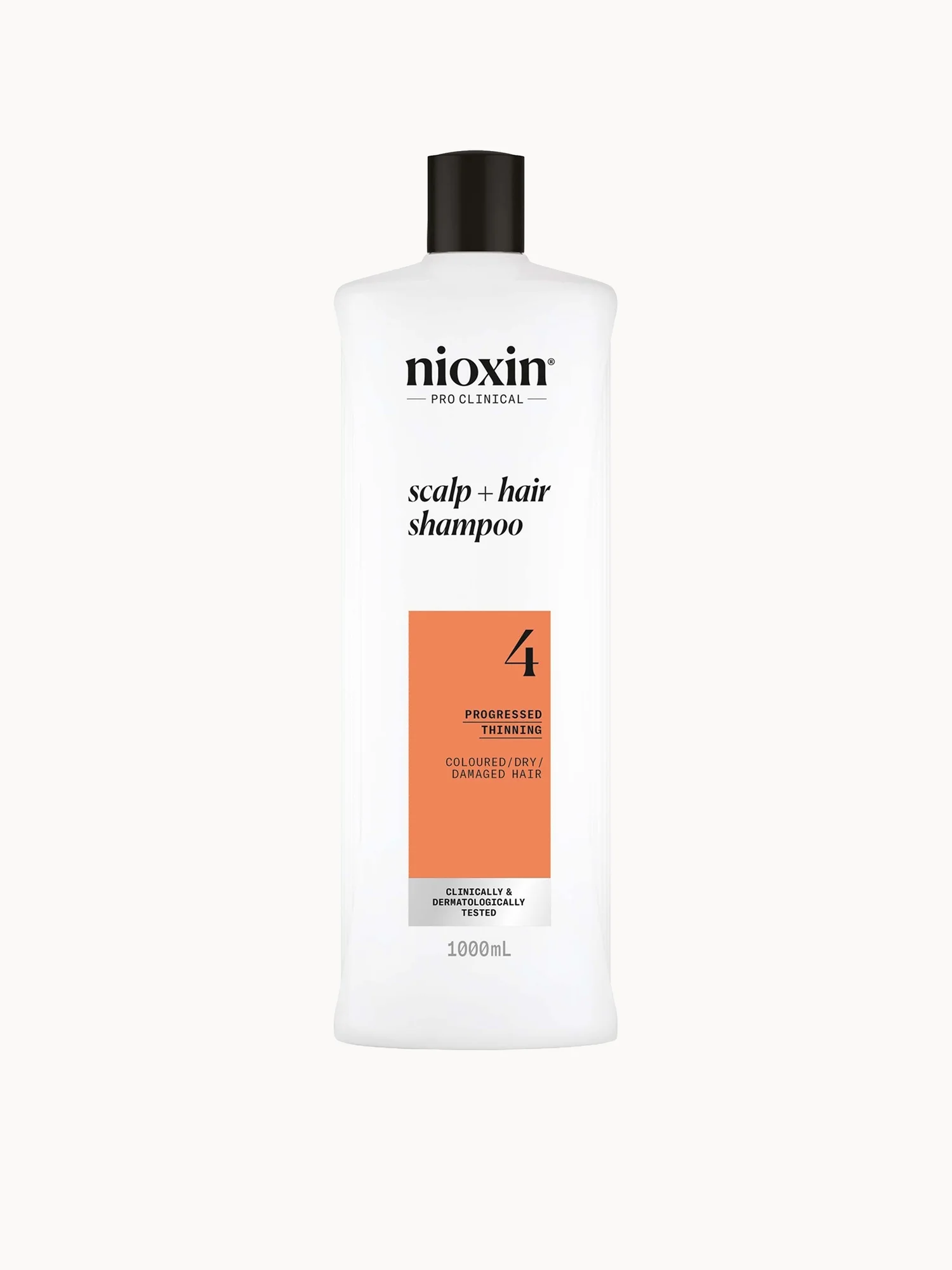 NIOXIN Scalp and Hair Thickening System 4 Shampoo for Coloured Dry and Damaged Hair with