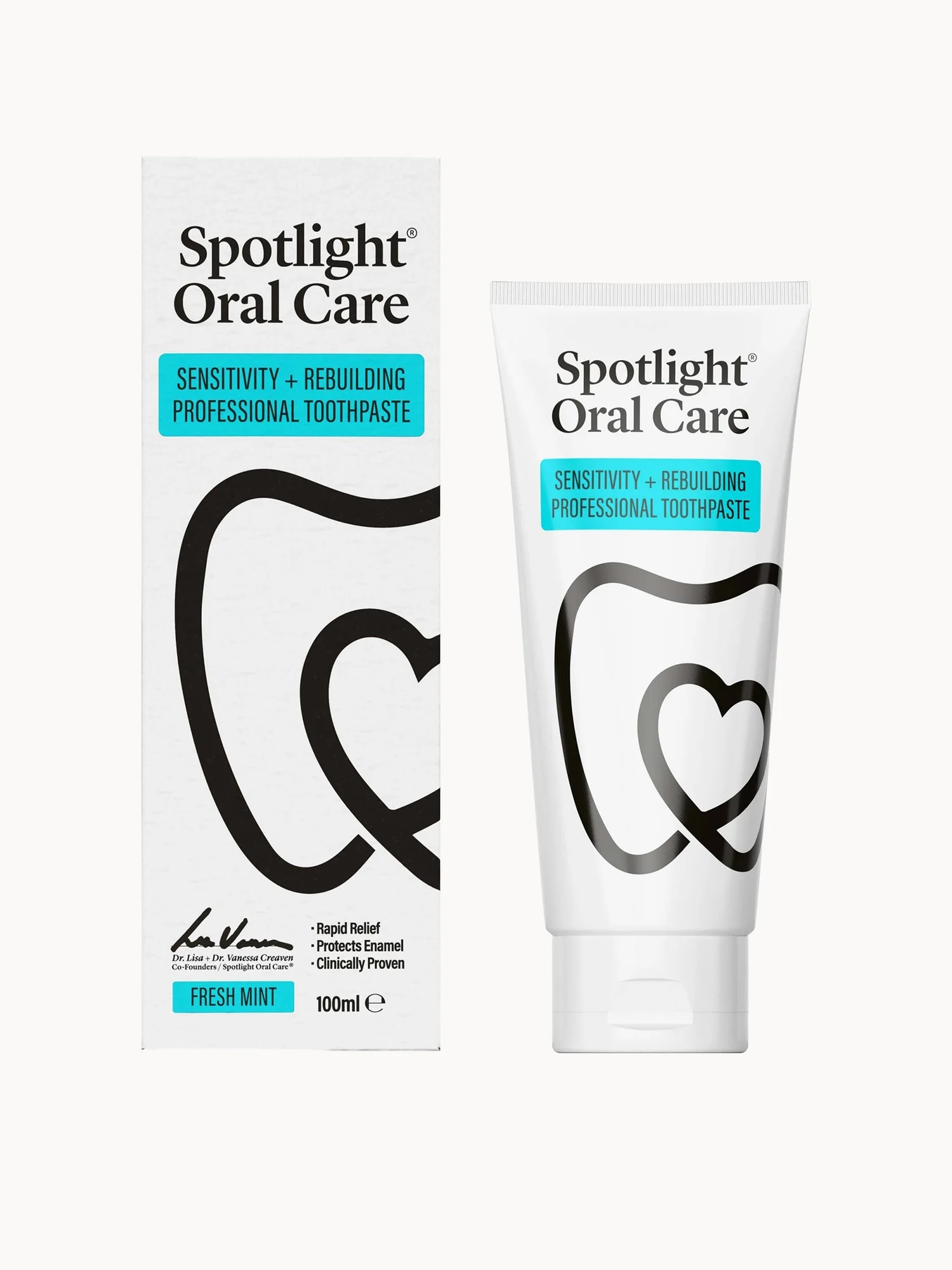 Spotlight Oral Care Sensitivity and Rebuilding Professional Toothpaste 100ml