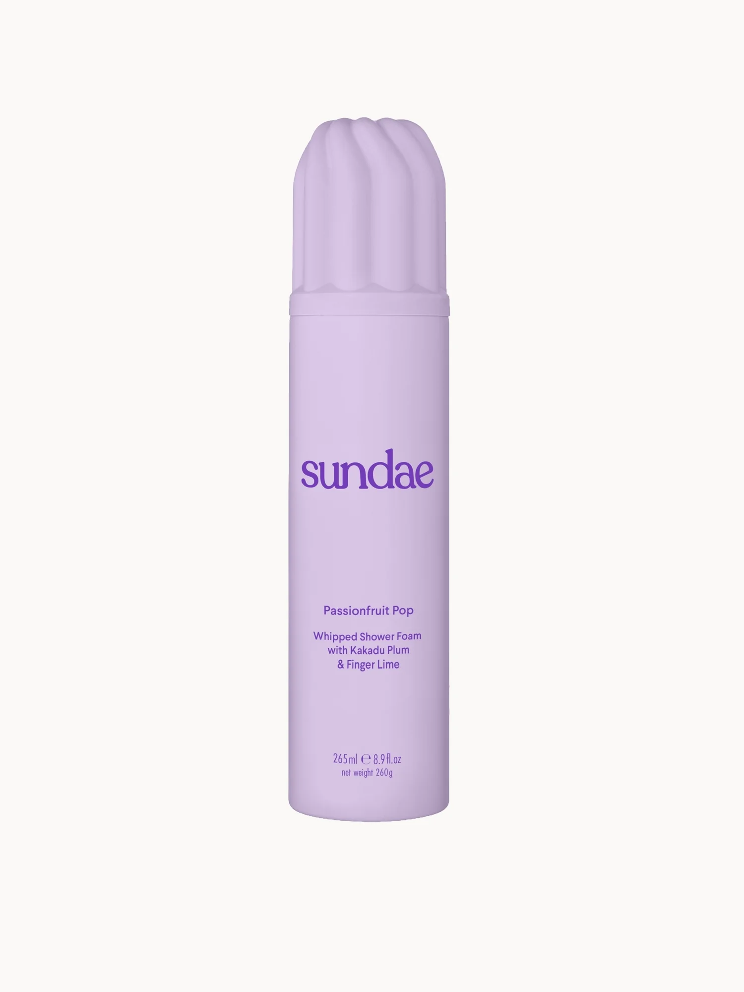 Sundae Body Passionfruit Whipped Shower Foam with Kakadu Plum & Finger Lime 265ml