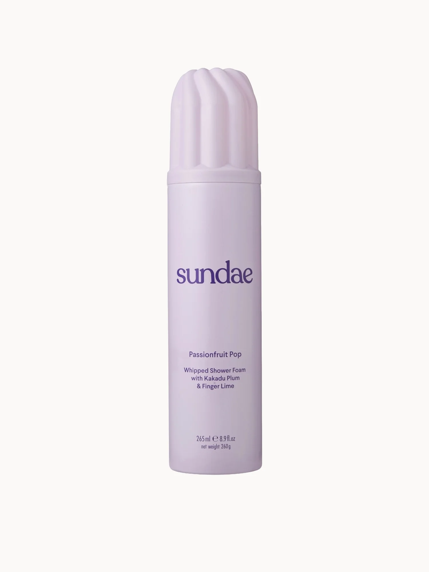 Sundae Body Passionfruit Whipped Shower Foam with Kakadu Plum & Finger Lime 265ml