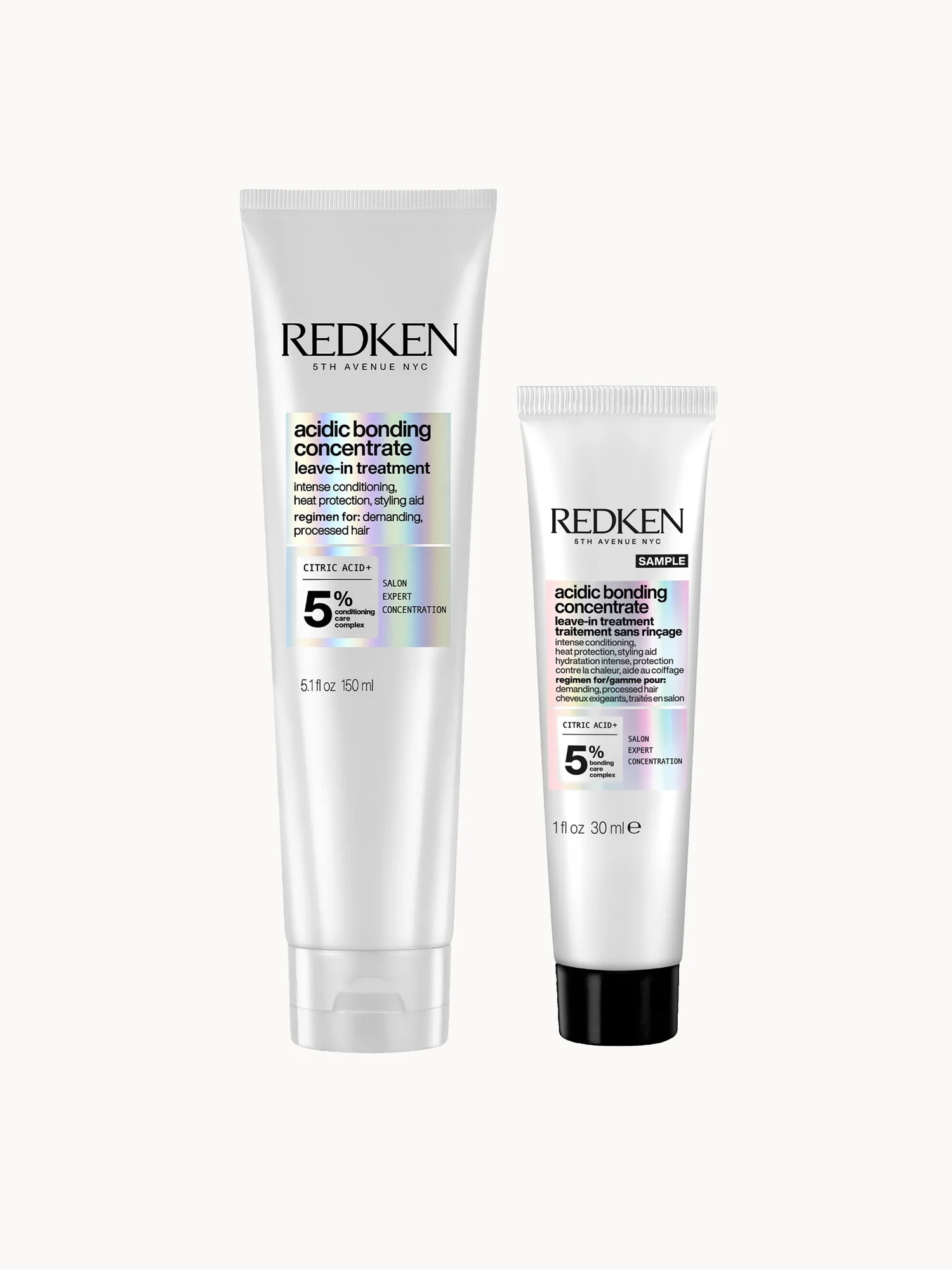 Redken Acidic Bonding Concentrate Leave-In Treatment 150ml with Travel Size Leave-In