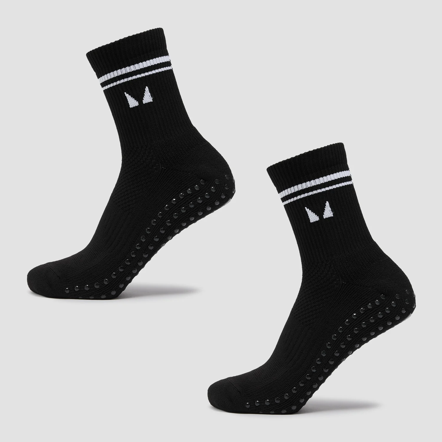 More Mile Calzini Da Corsa San Diego, Bianco-Nero More Mile Calzini Da Corsa San Diego, Bianco-Nero