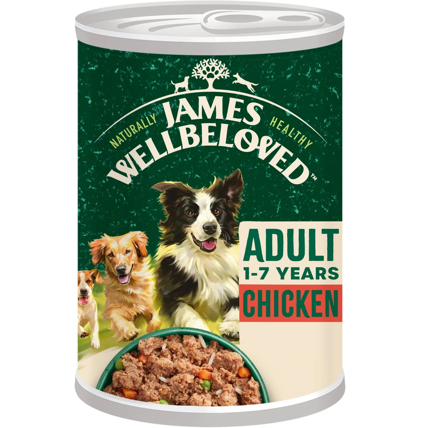 Chicken & Rice Loaf Can Wet Dog Food