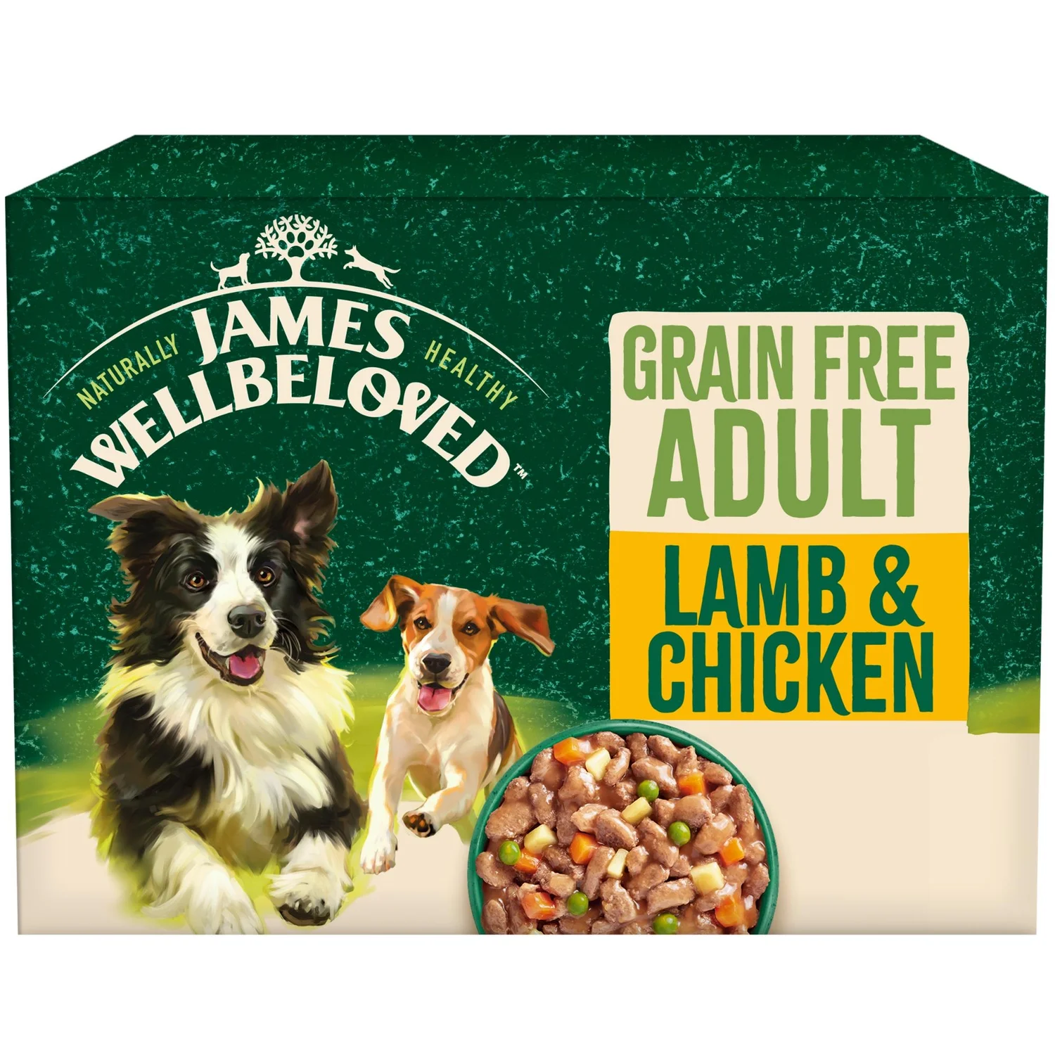 Lamb & Chicken Gravy Grain Free Wet Dog Food Pouches