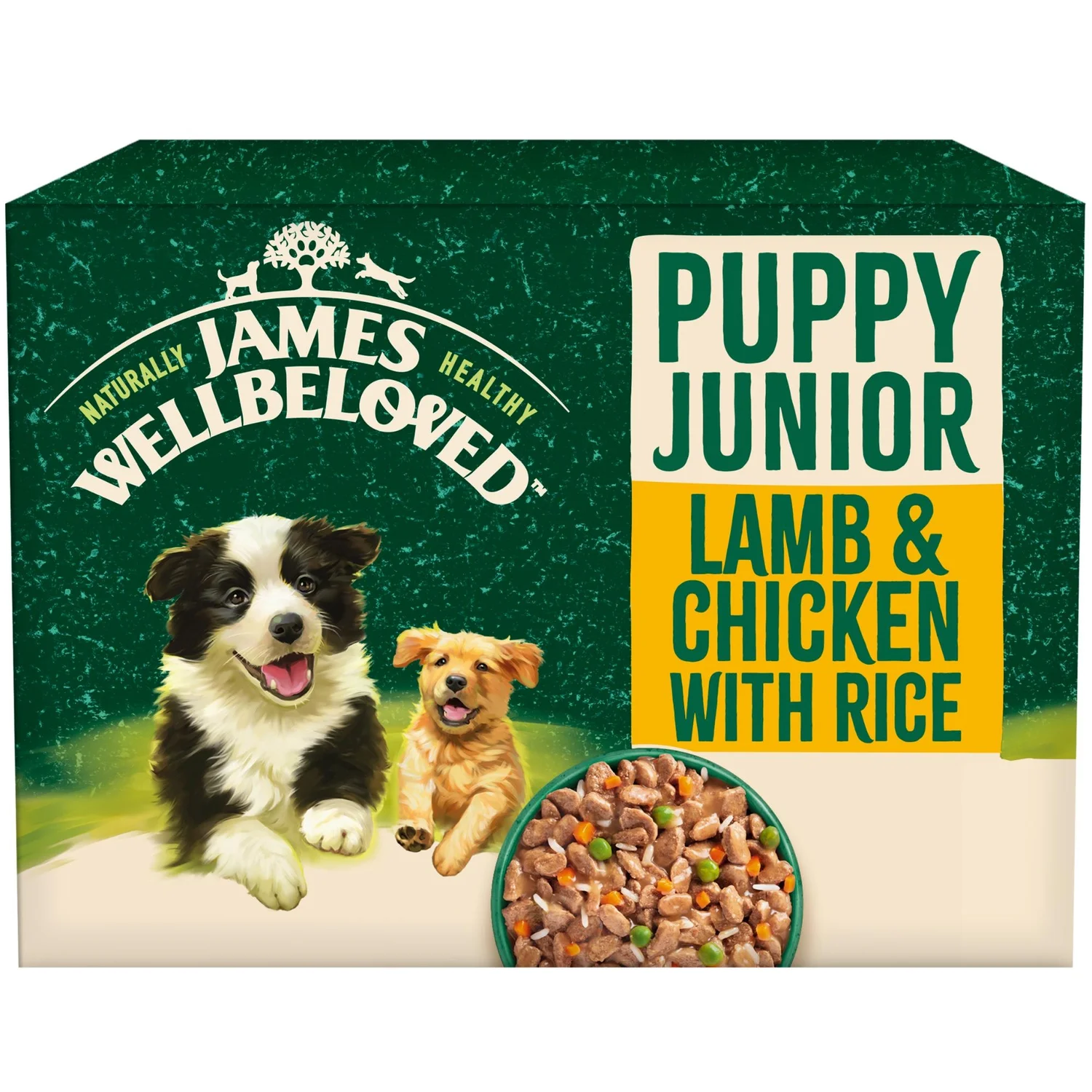 Puppy Lamb & Chicken & Rice Gravy Wet Dog Food Pouches