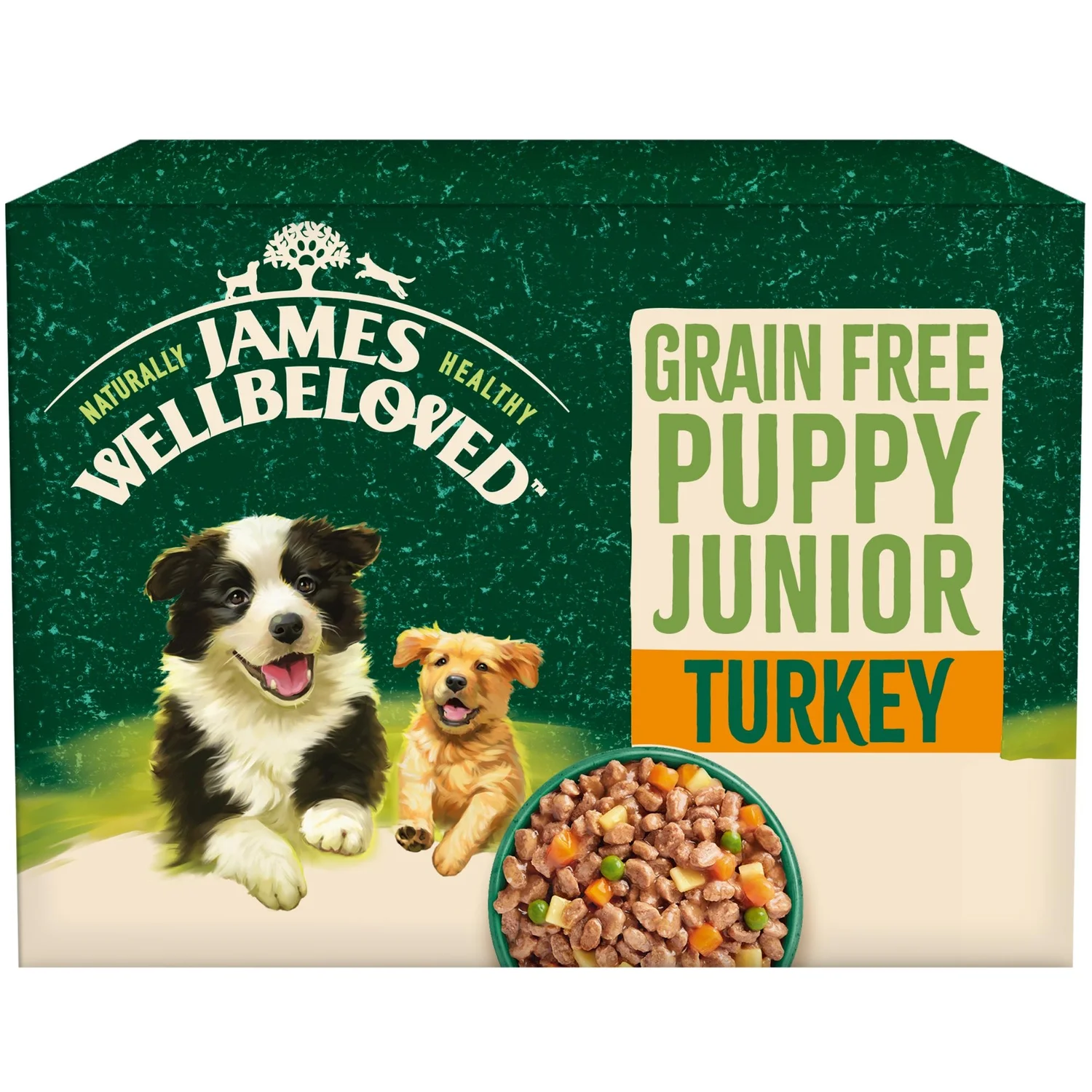 Puppy Turkey Gravy Grain Free Wet Dog Food Pouches