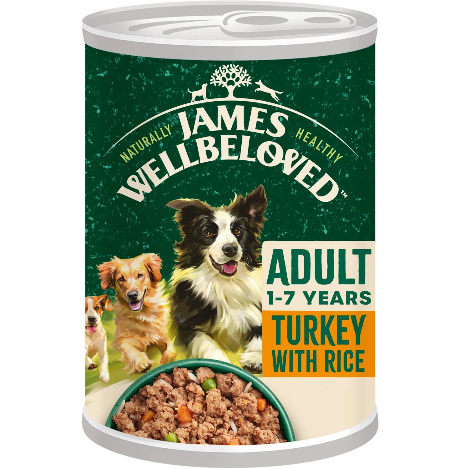 Turkey & Rice Loaf Can Wet Dog Food