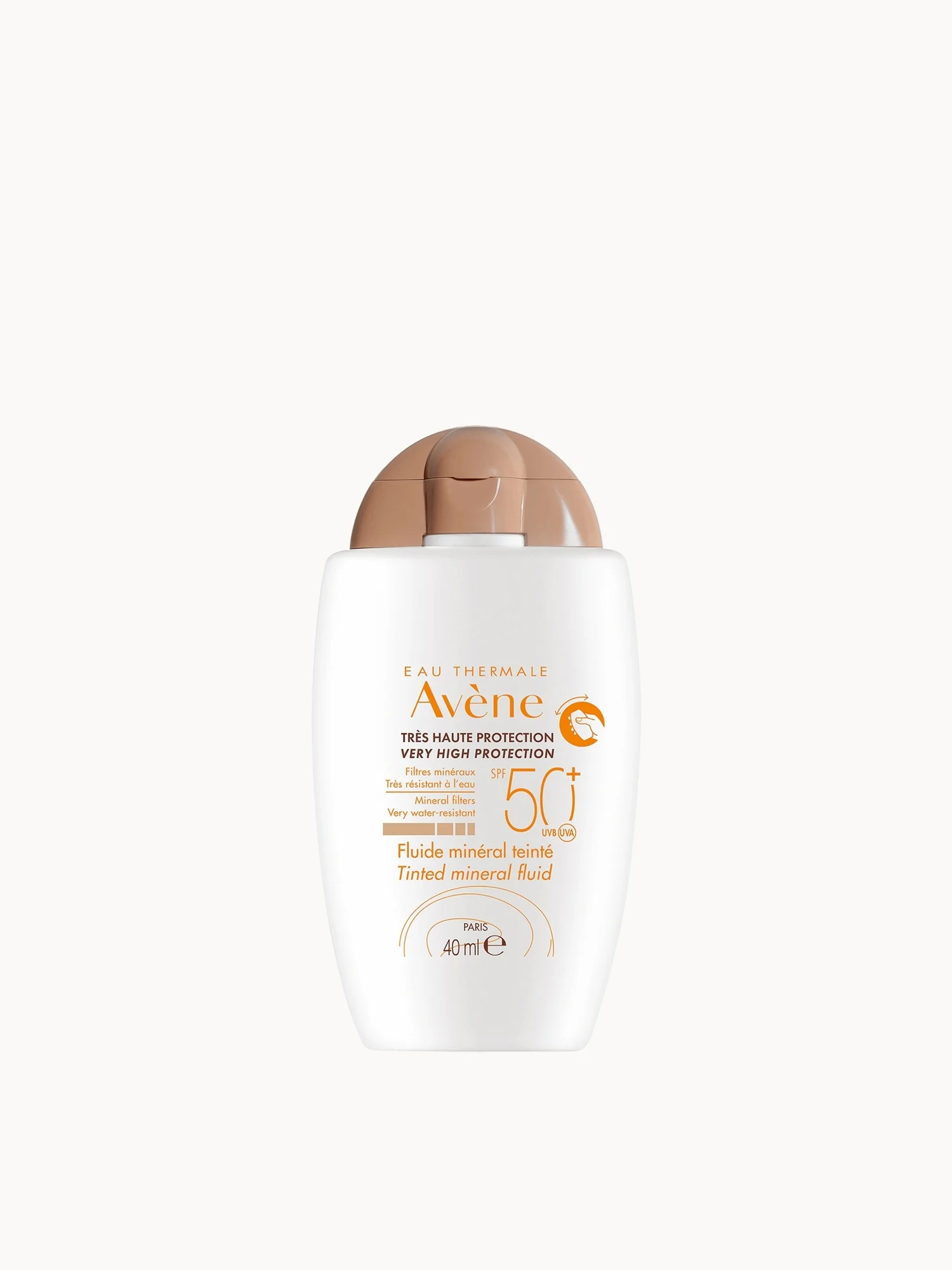 Avène Very High Protection SPF 50+ Tinted Mineral Fluid 40ml