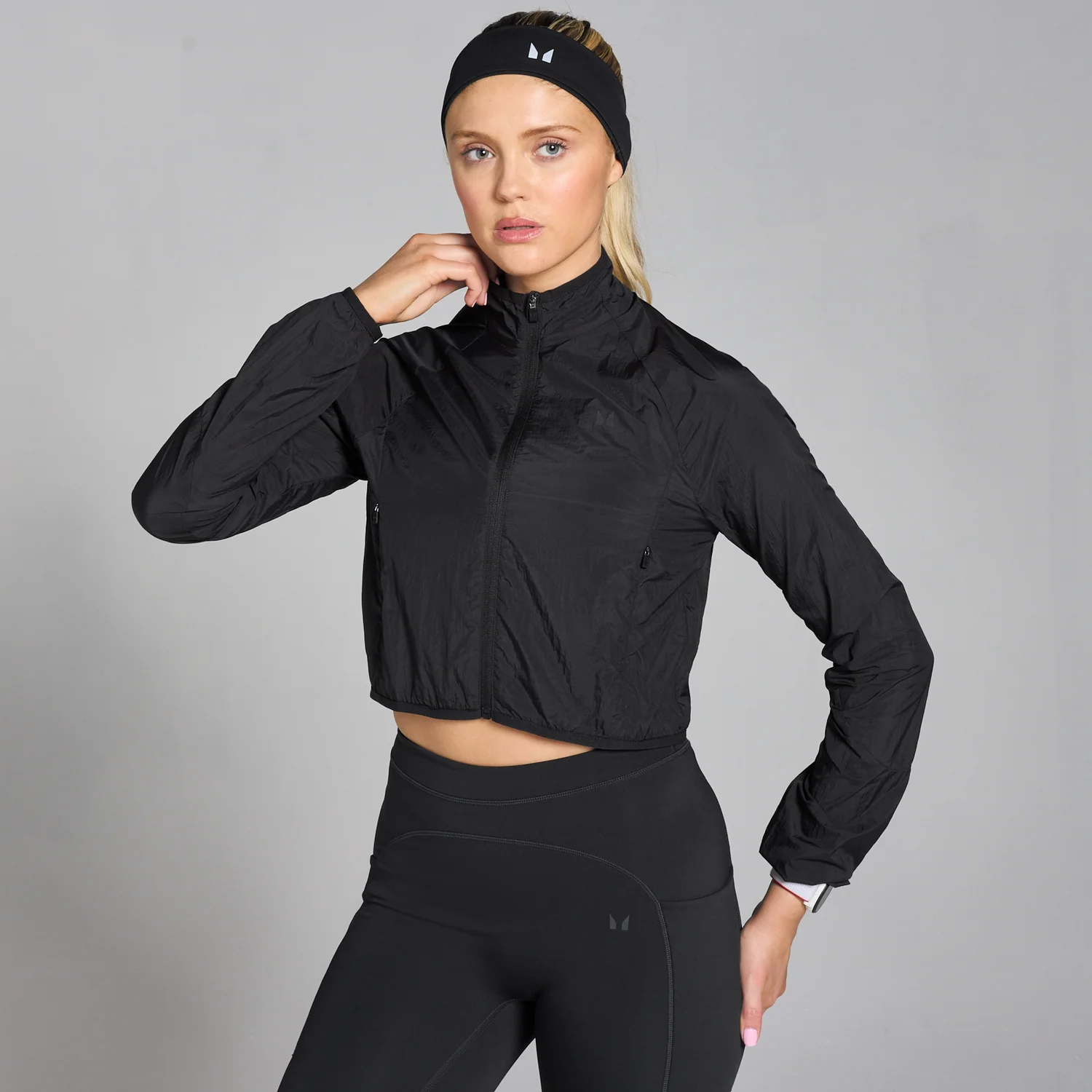 MP Women's Velocity Slim Fit Cropped Windbreaker