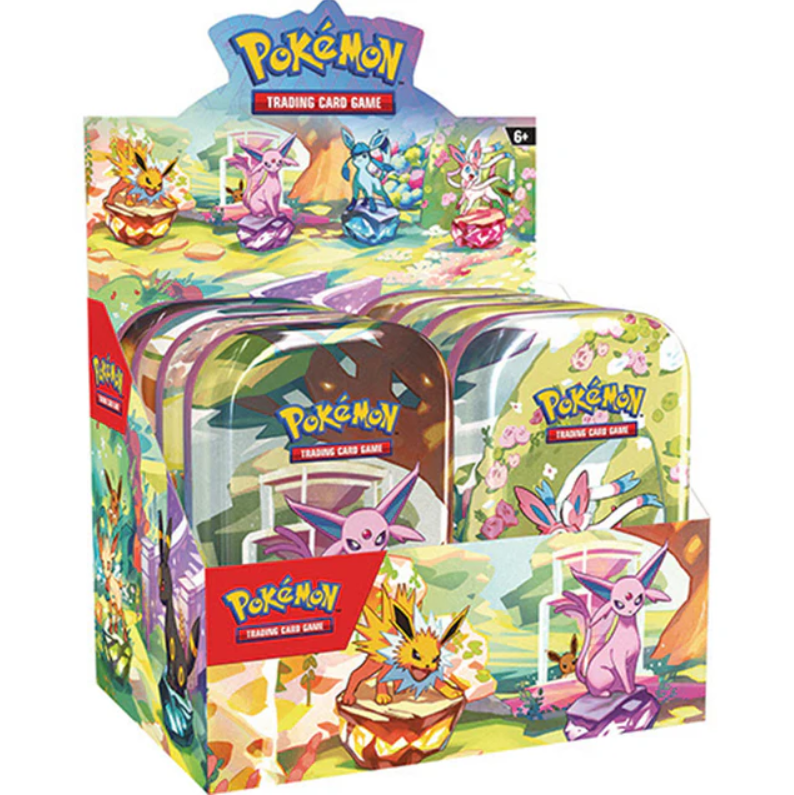 pokemon limited edition card tin assortment Pokmon Collectible Stacking Tin Assorted