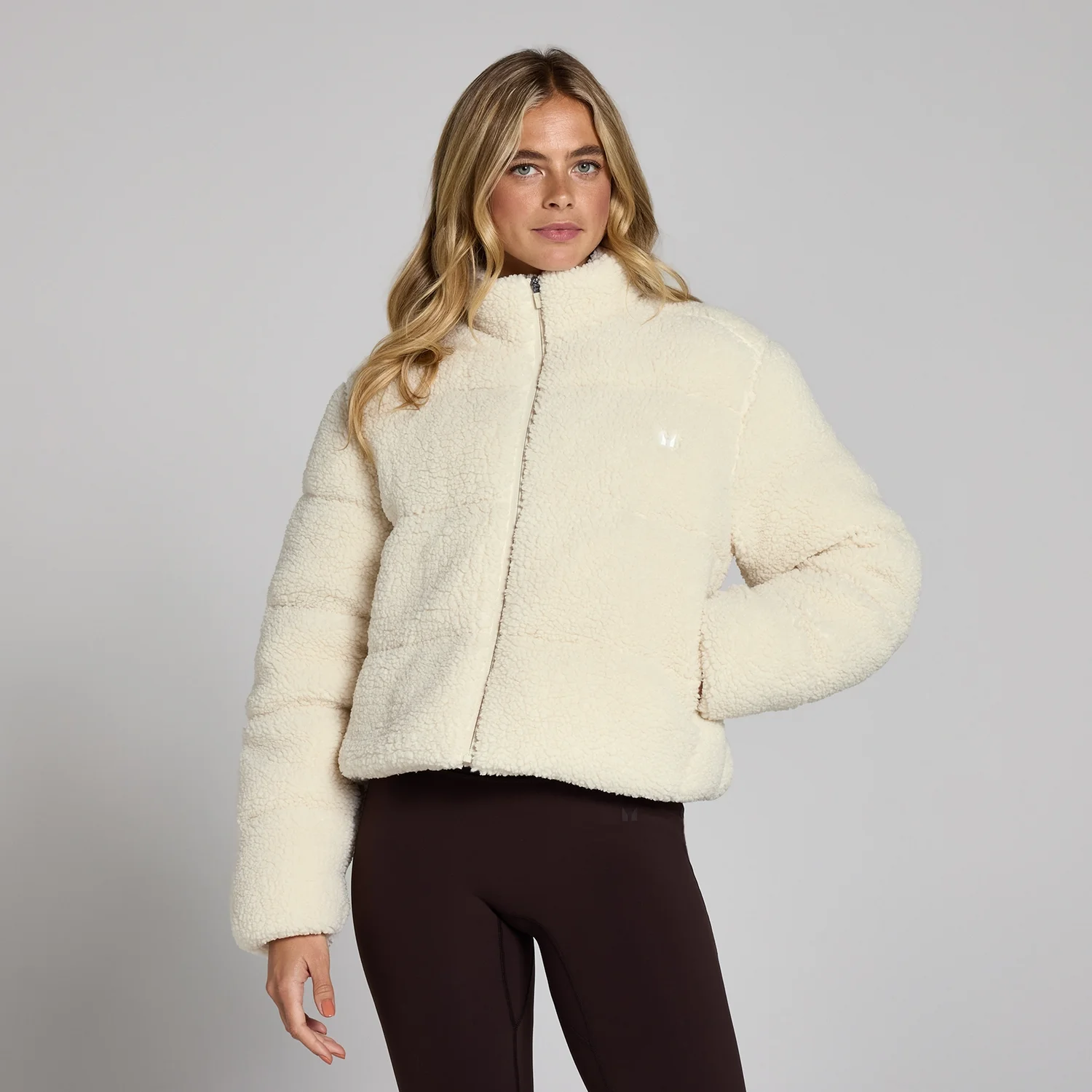 MP Women's Borg Puffer Jacket