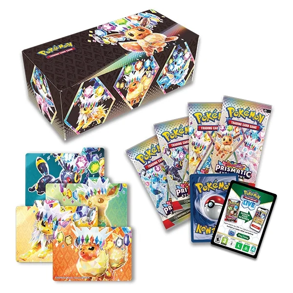 pokemon trading card games scarlett and violet 8.5 prismatic evolutions Pokmon TCG: Scarlet & Evolutions: Super Premiu Epic Shop this set includes a high Pokemon TCG: Pokemon Scarlet and