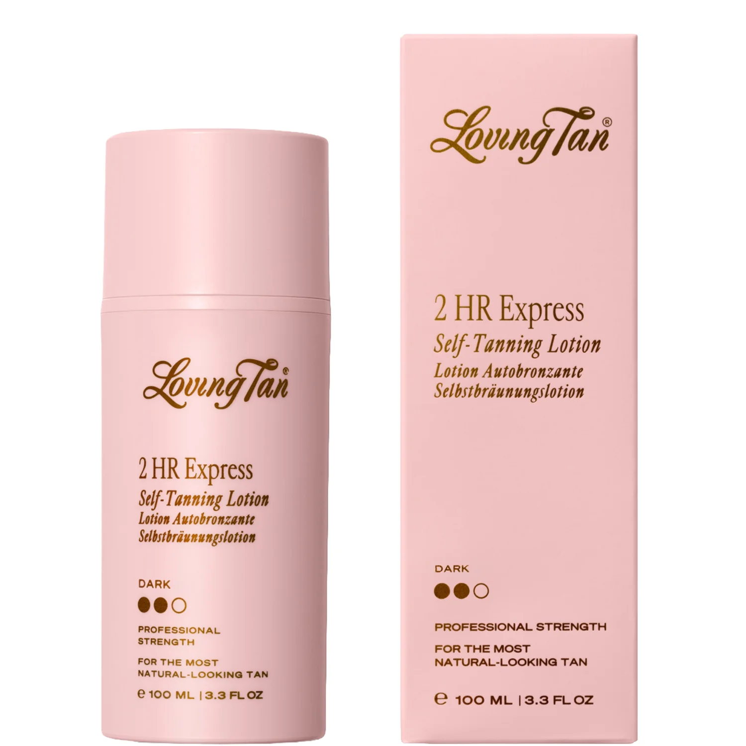 Loving Tan 2 Hour Express Tanning Lotion Dark 100ml