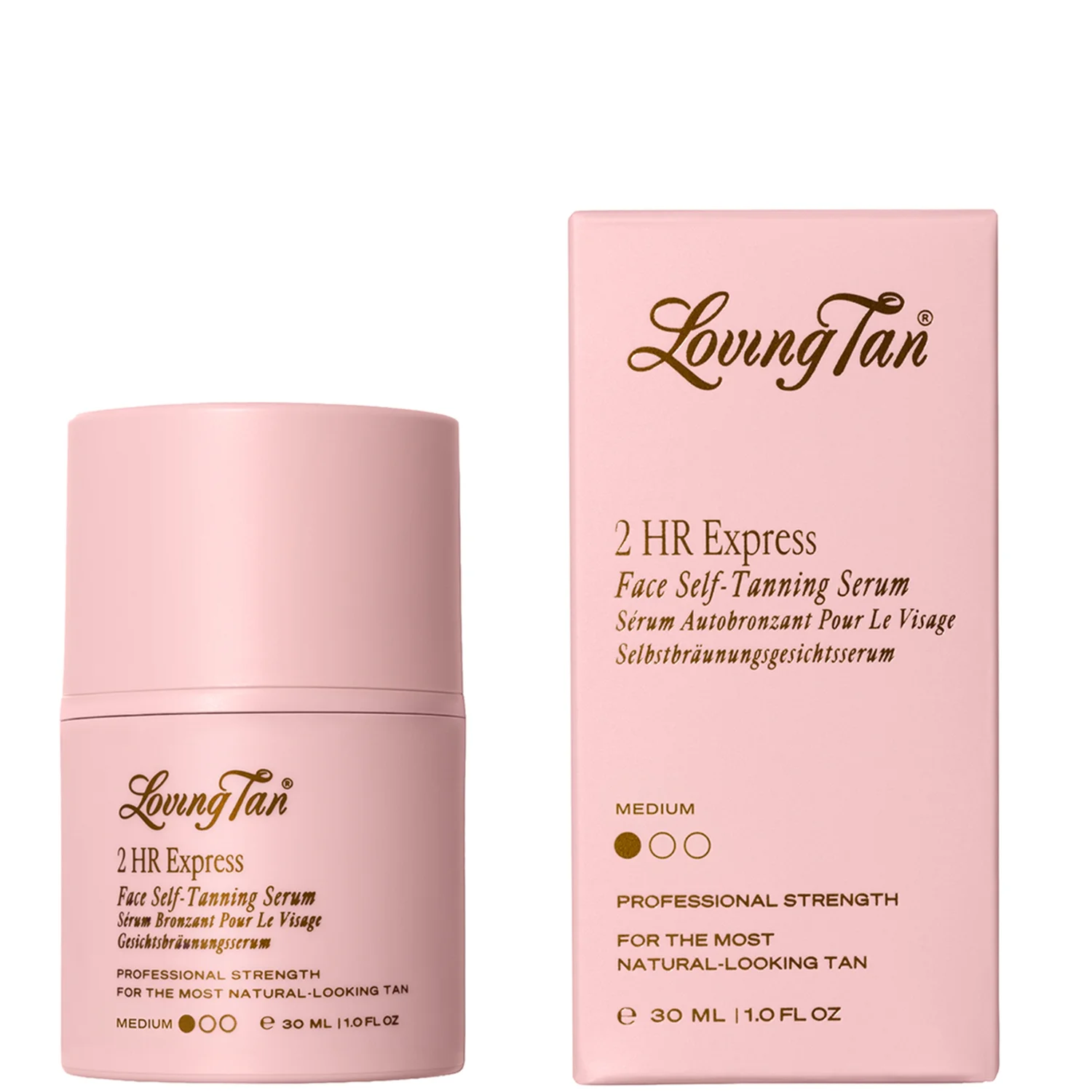Loving Tan 2 Hour Express Face Tanning Serum Medium 30ml