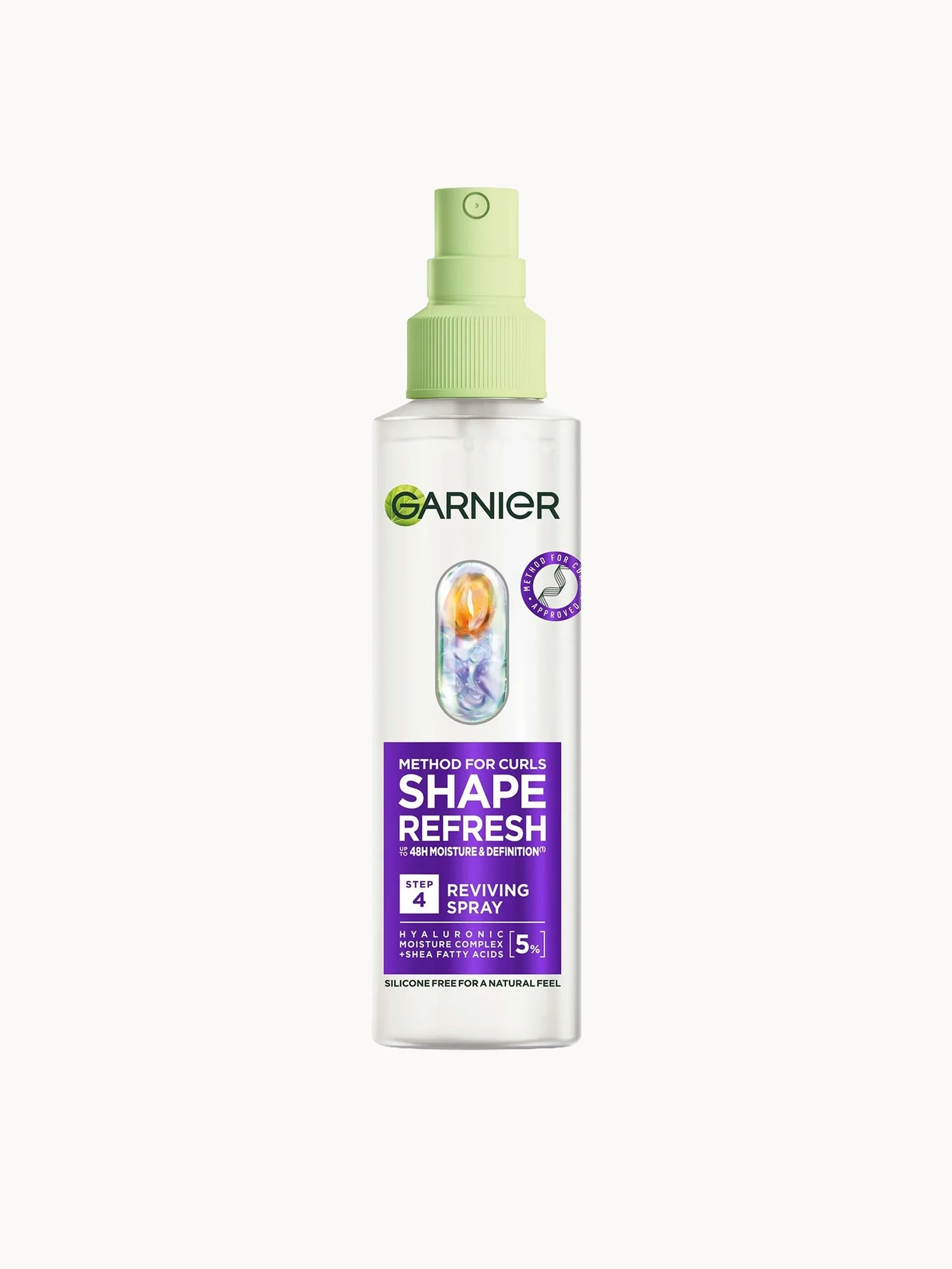 Garnier Method For Curls Spray, up to 48H moisture and definition 150ml