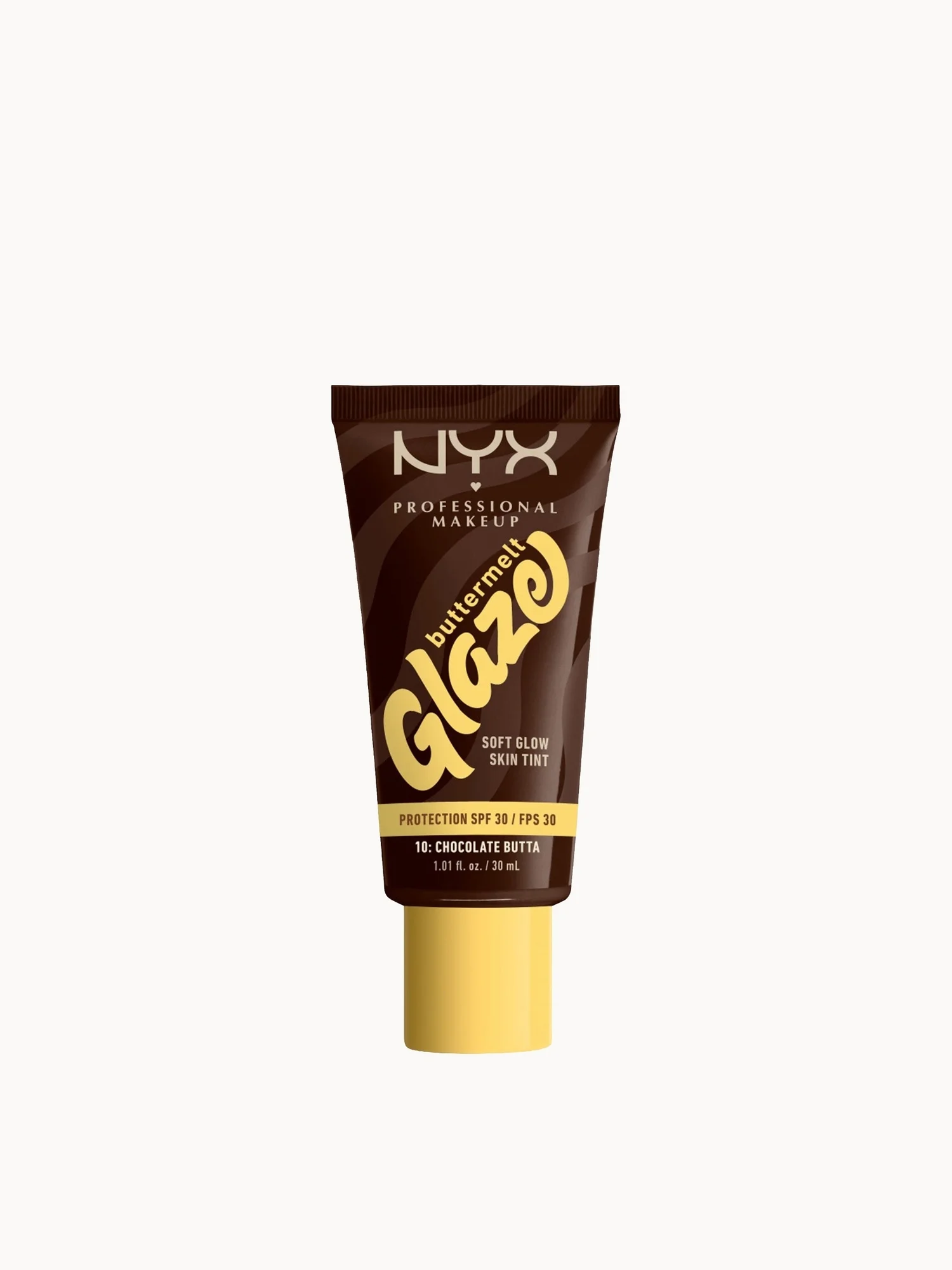 NYX Professional Makeup Buttermelt Glaze Soft Glow Skin Tint + SPF/FPS 30 Foundation