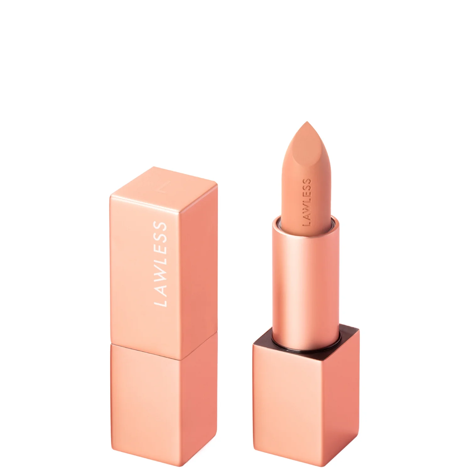 LAWLESS BEAUTY Forget the Filler Lip-Plumping Line-Smoothing Satin Cream Lipstick