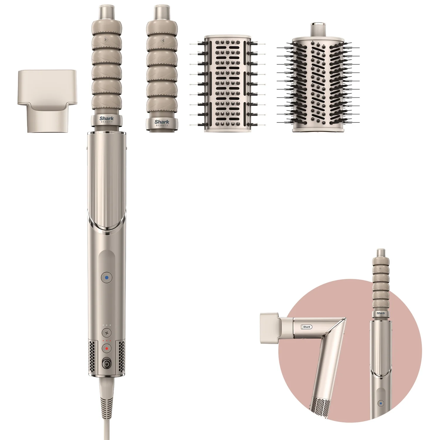SHARK FlexStyle 4-in-1 Air Styler and Hair Dryer - Stone