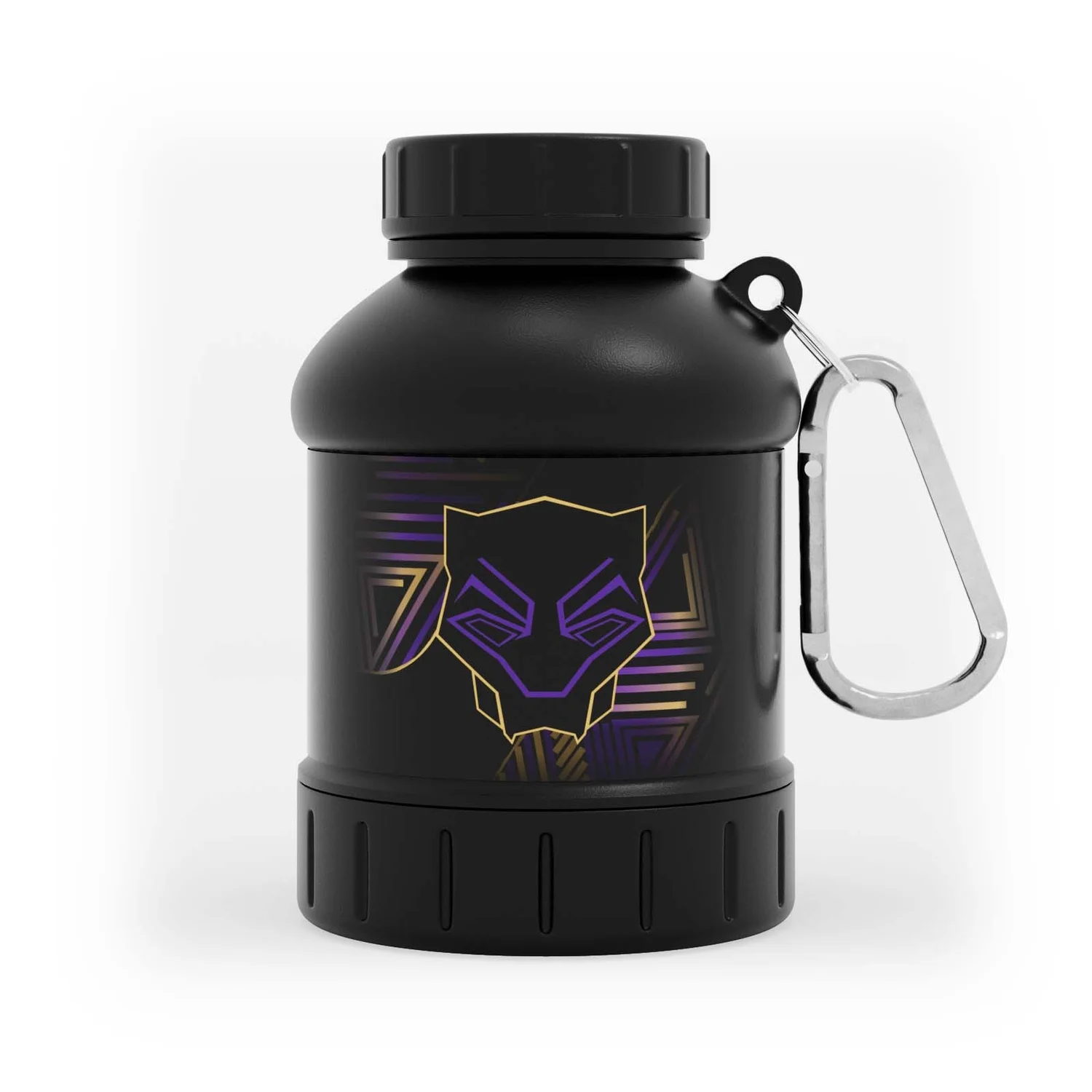 Myprotein Protein Funnel Keyring - Black Panther - Black